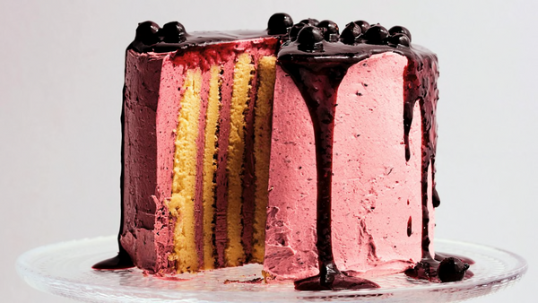 Lemon & Blackcurrant Cake: Our Favorite Summertime Treat