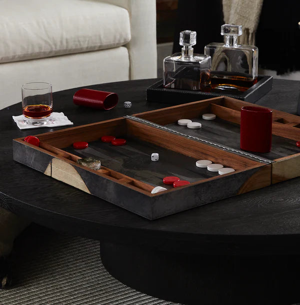 VALENTINE'S DAY GIFT GUIDE, BACKGAMMON GIOBAGNARA SET