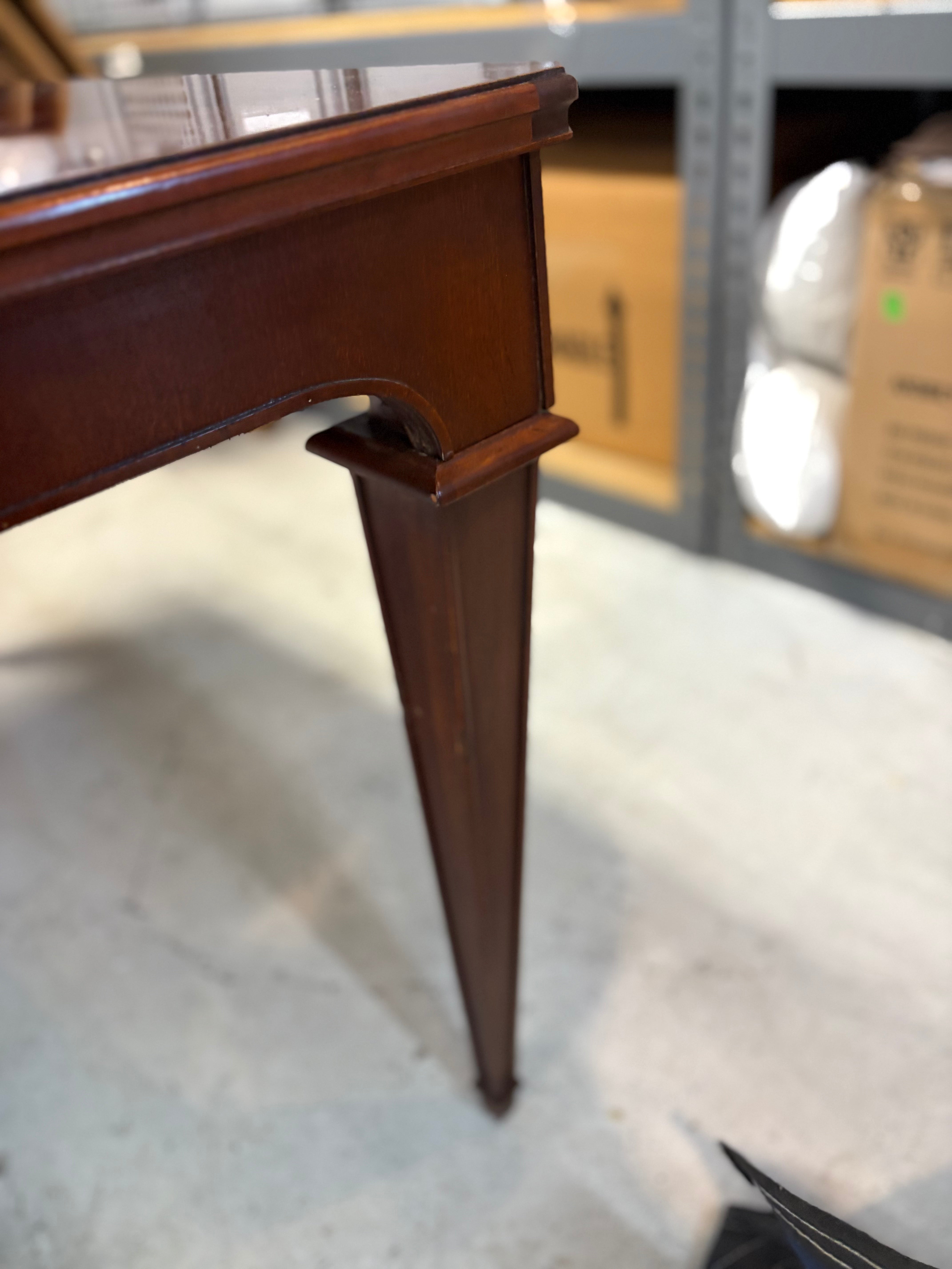 Baker Mahogany Dining Table
