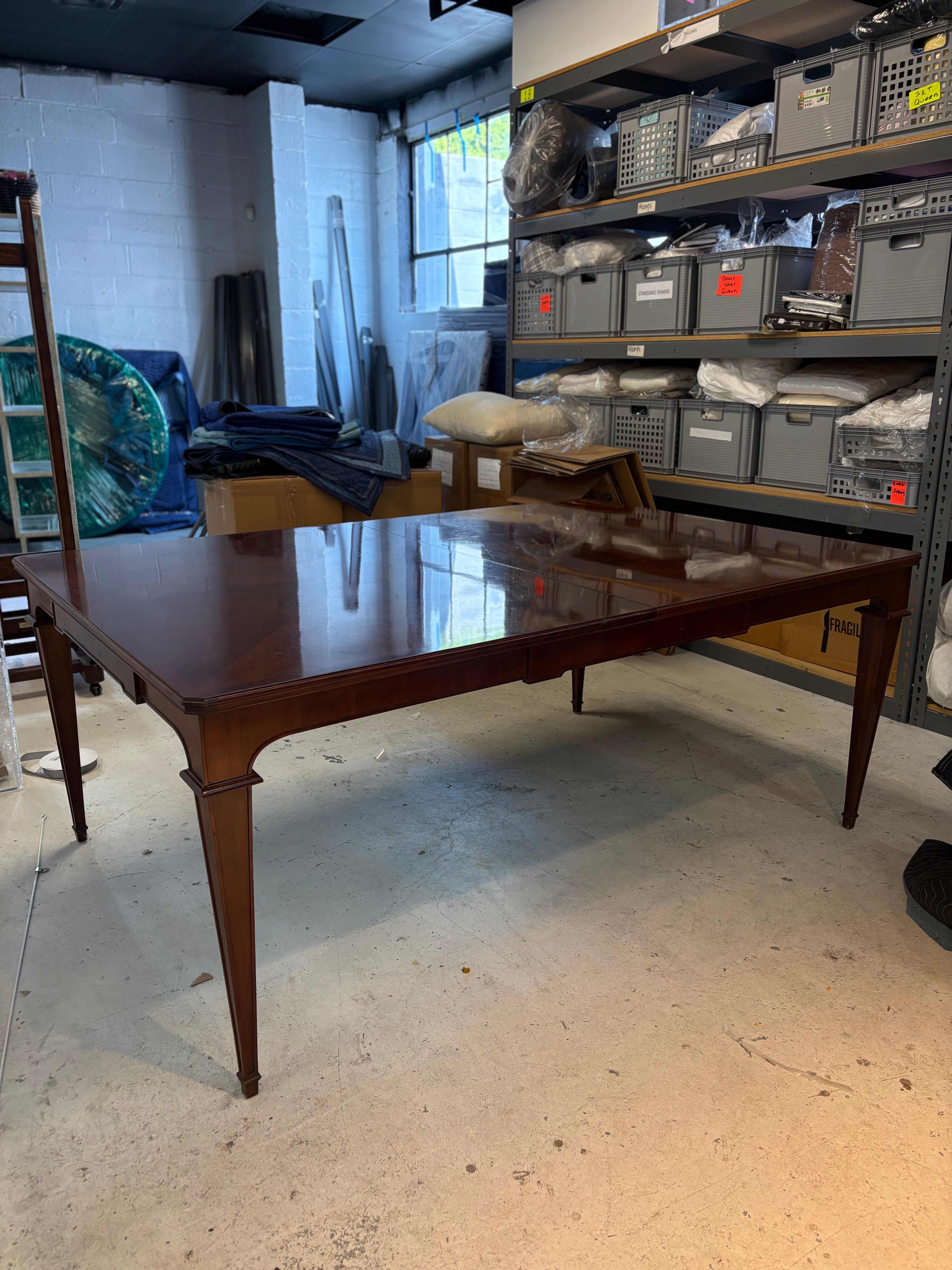 Baker Mahogany Dining Table