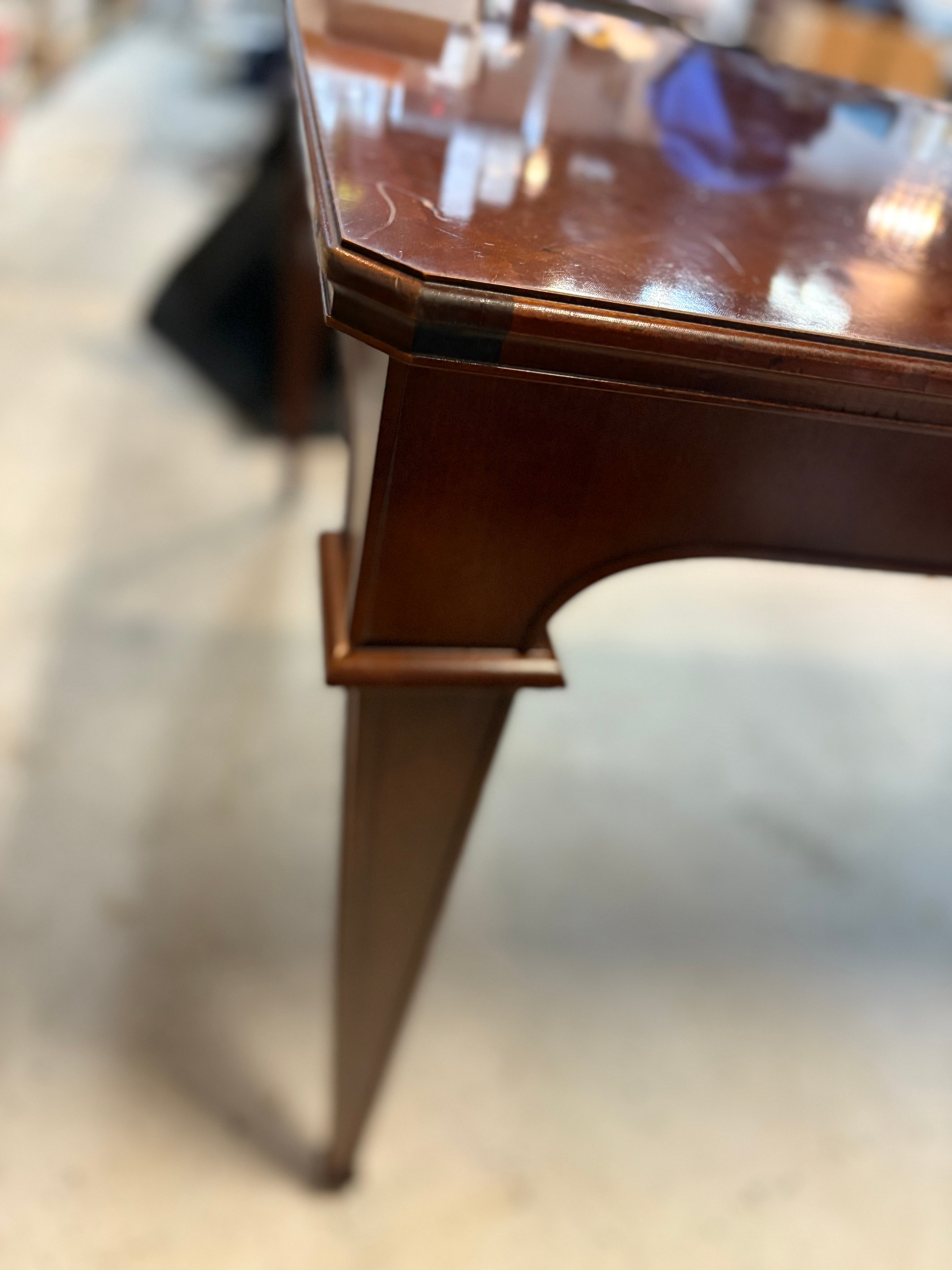 Baker Mahogany Dining Table