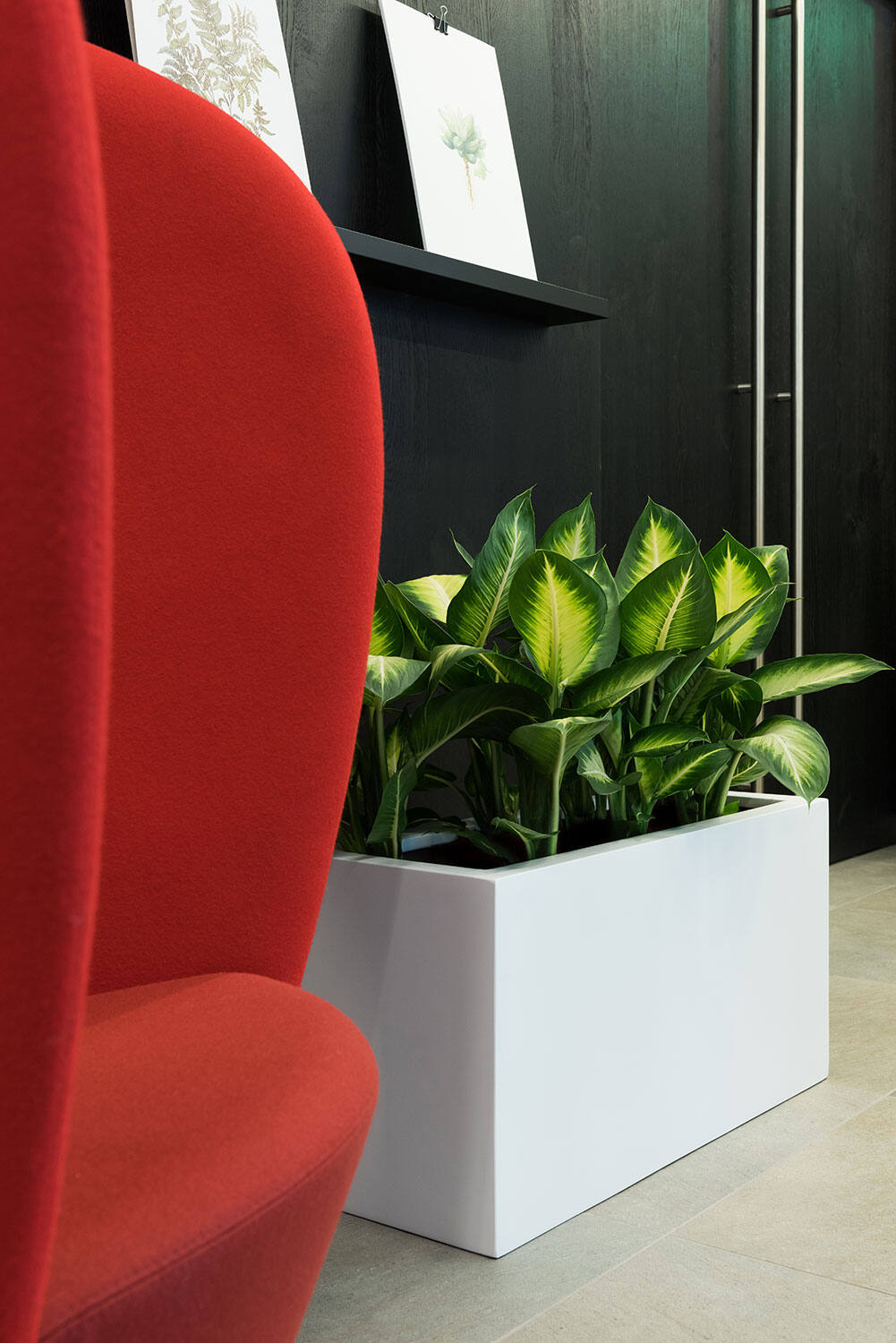 Jort Planter Small - Glossy White