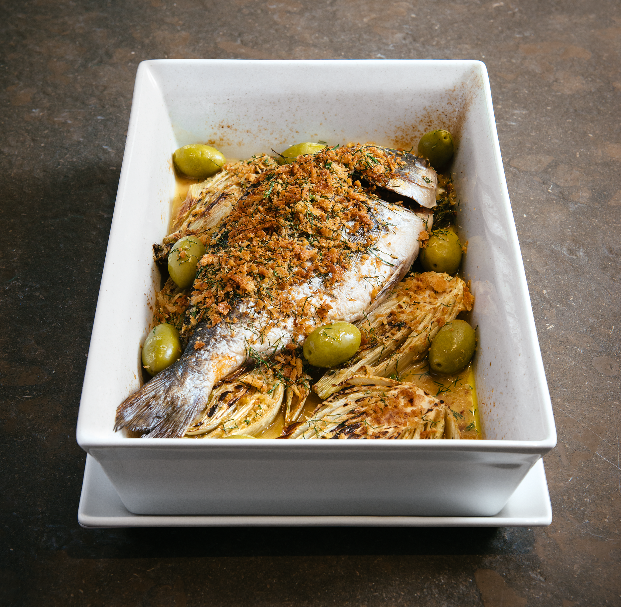 250°C/485°F Porcelain Tray/Lid