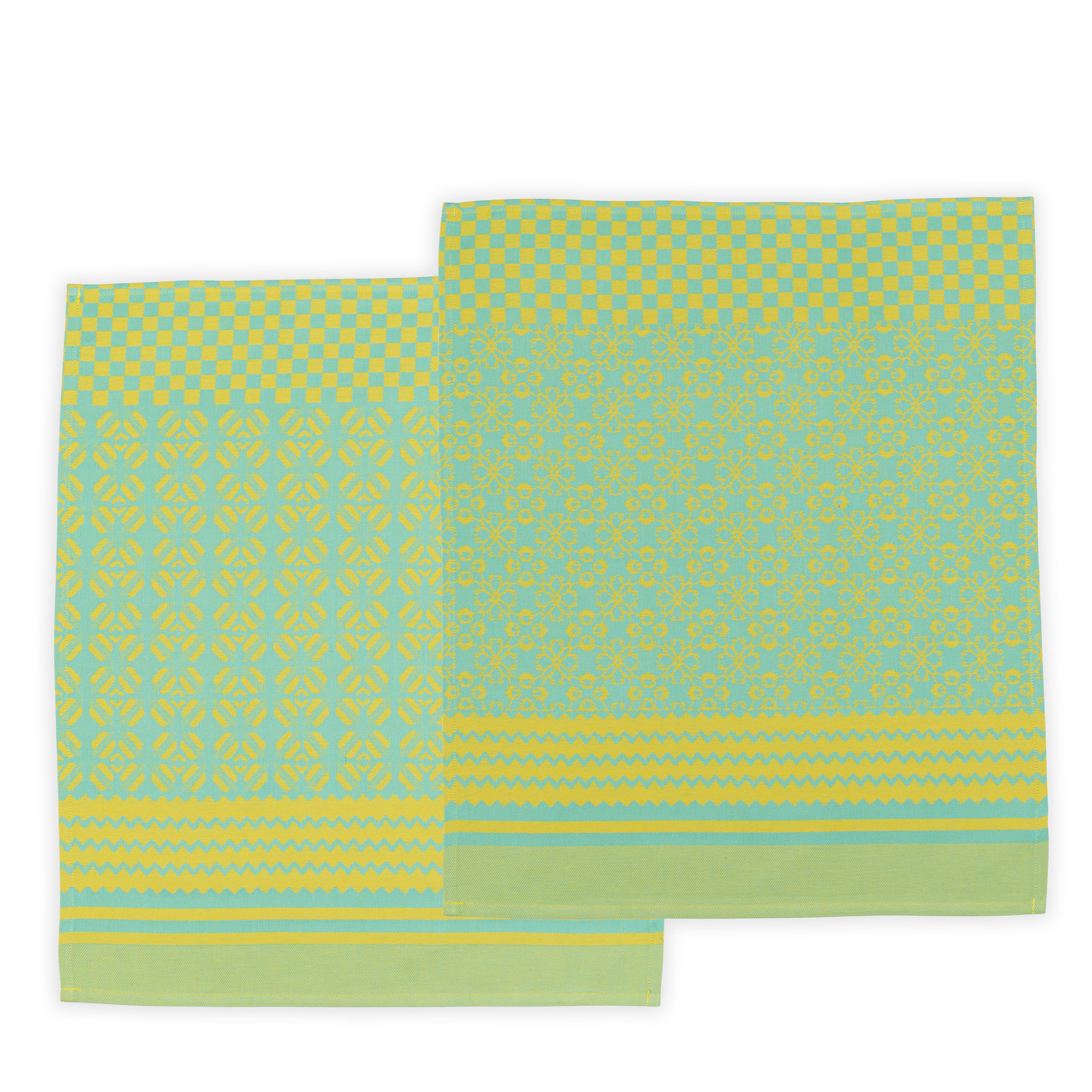 Penta Tea Towel - Floral Lemon