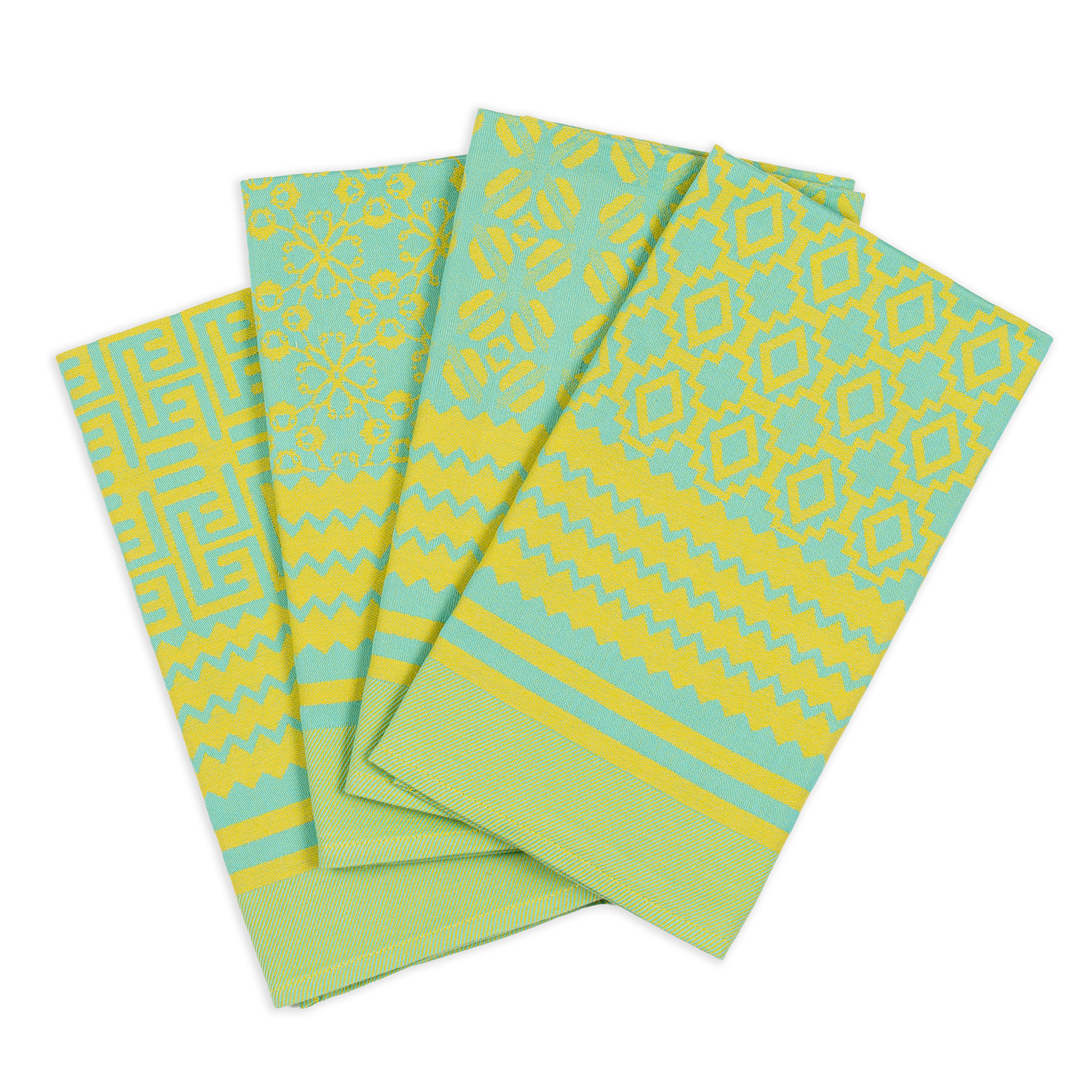 Penta Tea Towel - Floral Lemon