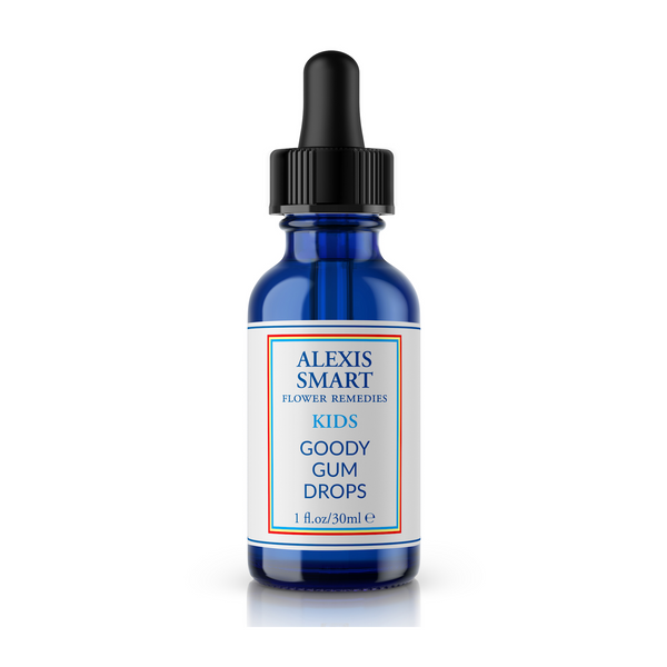 A 30 ml bottle of natural formula made to ease emotional outbursts of children.