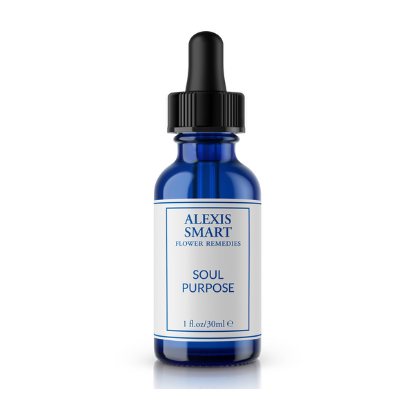A 30 ml bottle of flower remedy, designed to support healing, fulfillment and finding your path.