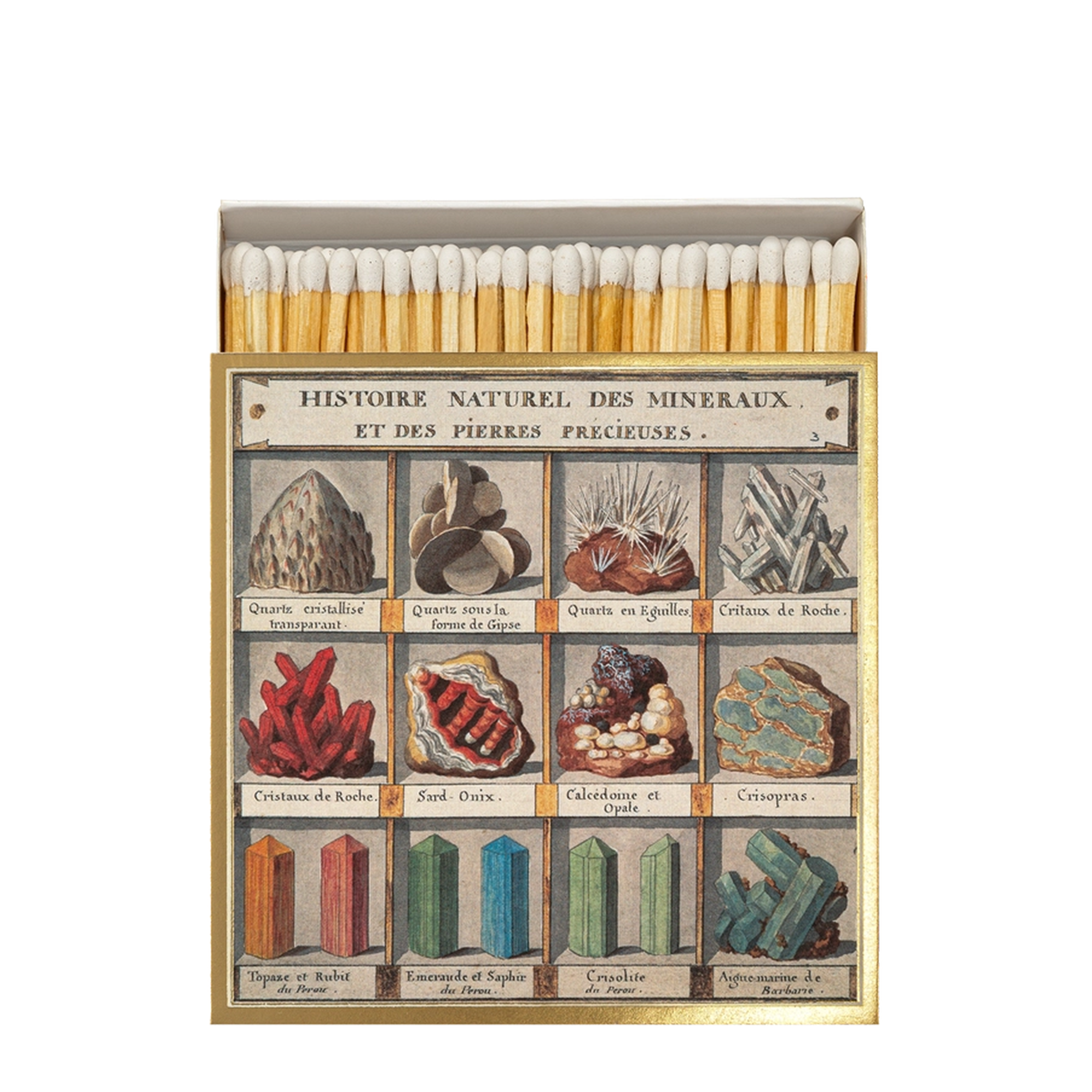 Minerals Matches (Histoire Naturel)