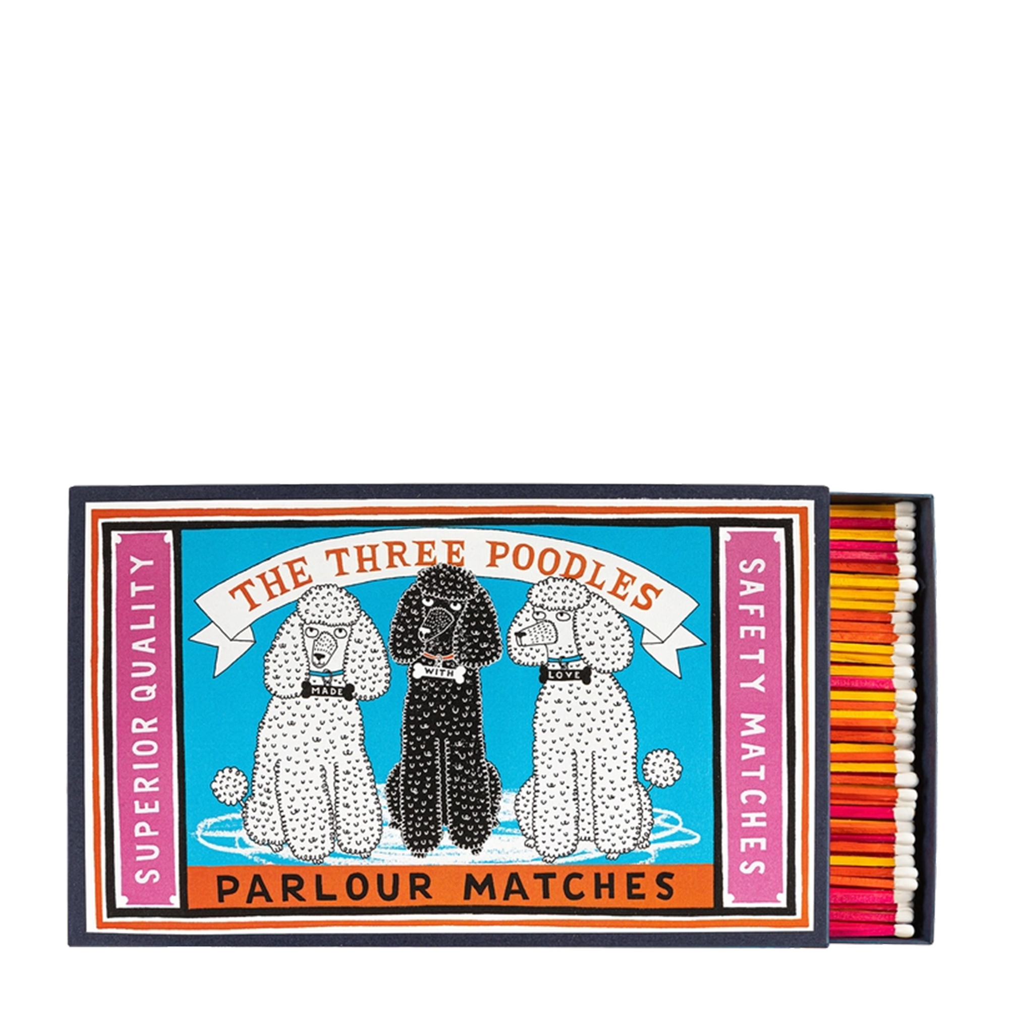 Three Poodles Giant Matches