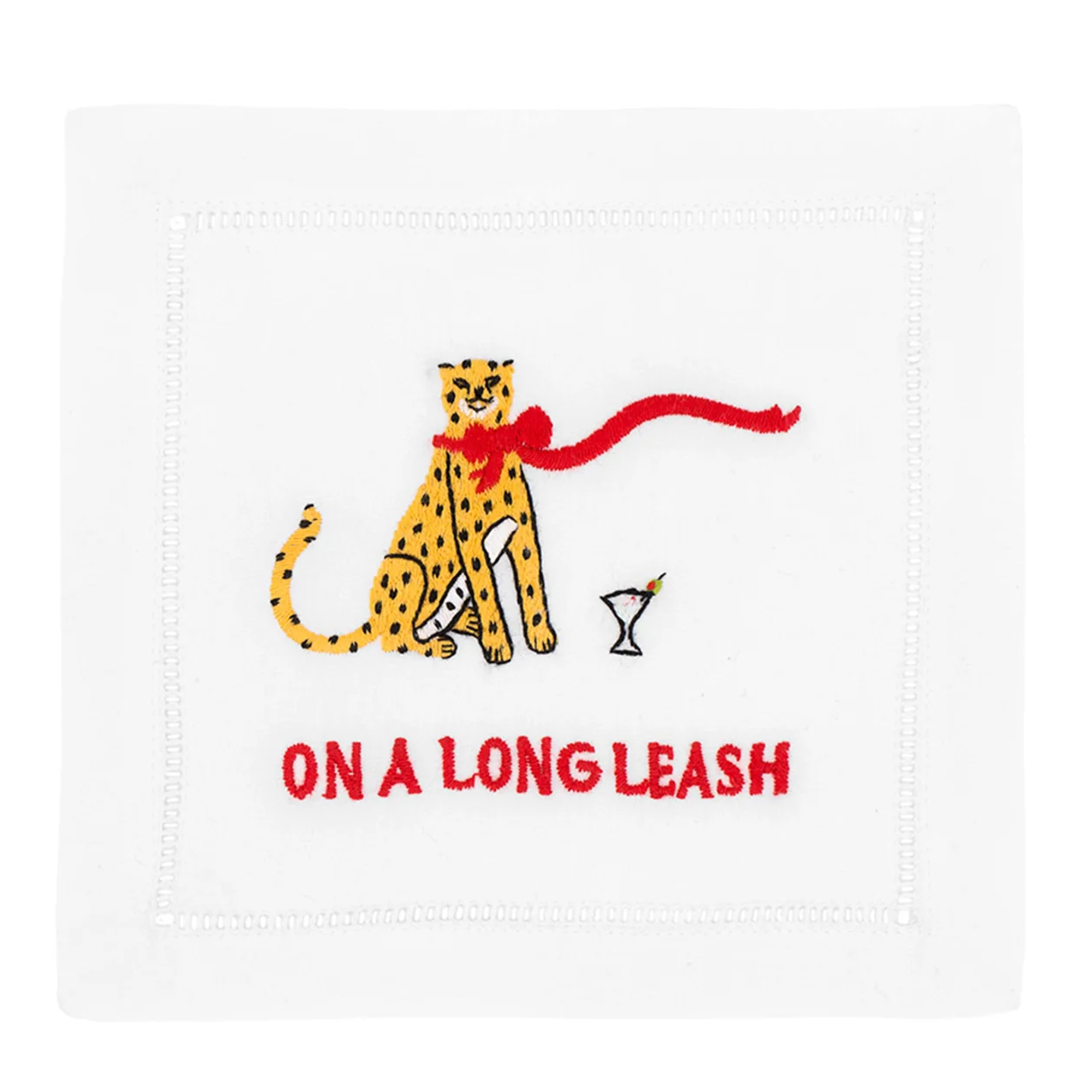 Cocktail Napkins - On A Long Leash