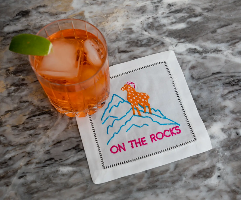 Cocktail Napkins - On The Rocks