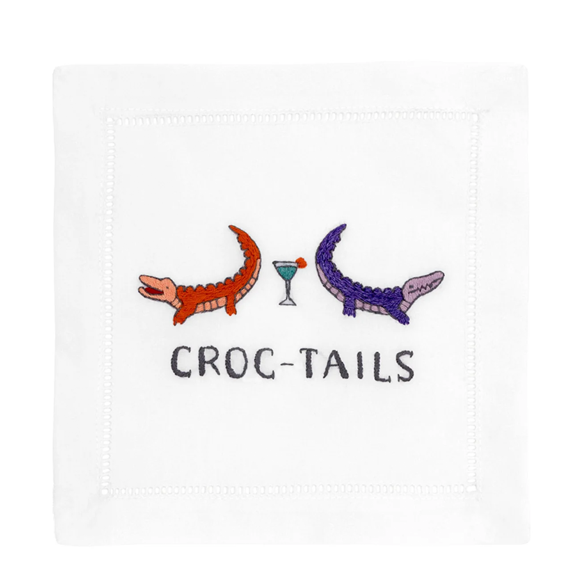 Cocktail Napkins - Croc Tails