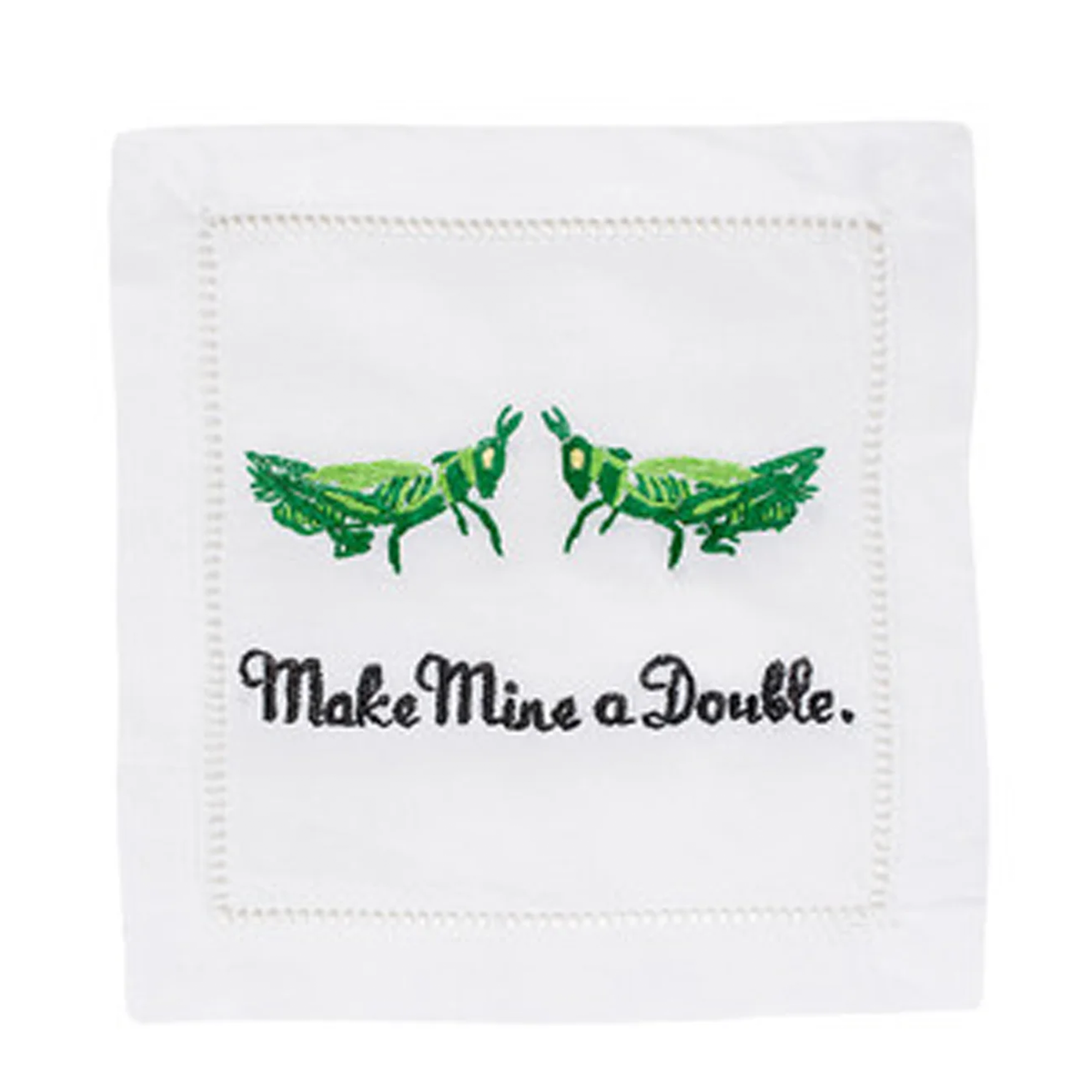 Cocktail Napkins - Make Mine A Double