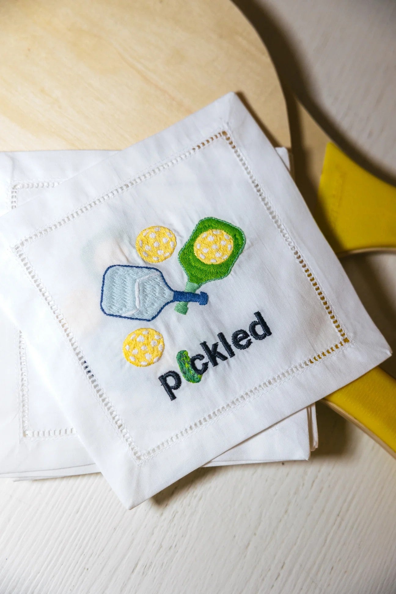 Cocktail Napkins - Pickled