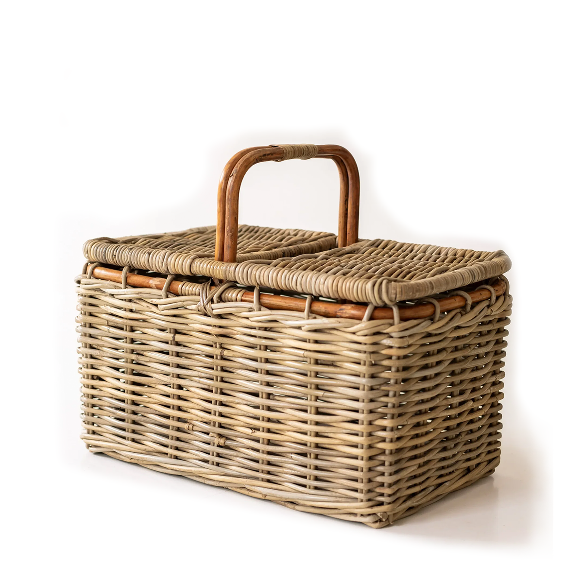 Rattan Picnic Basket