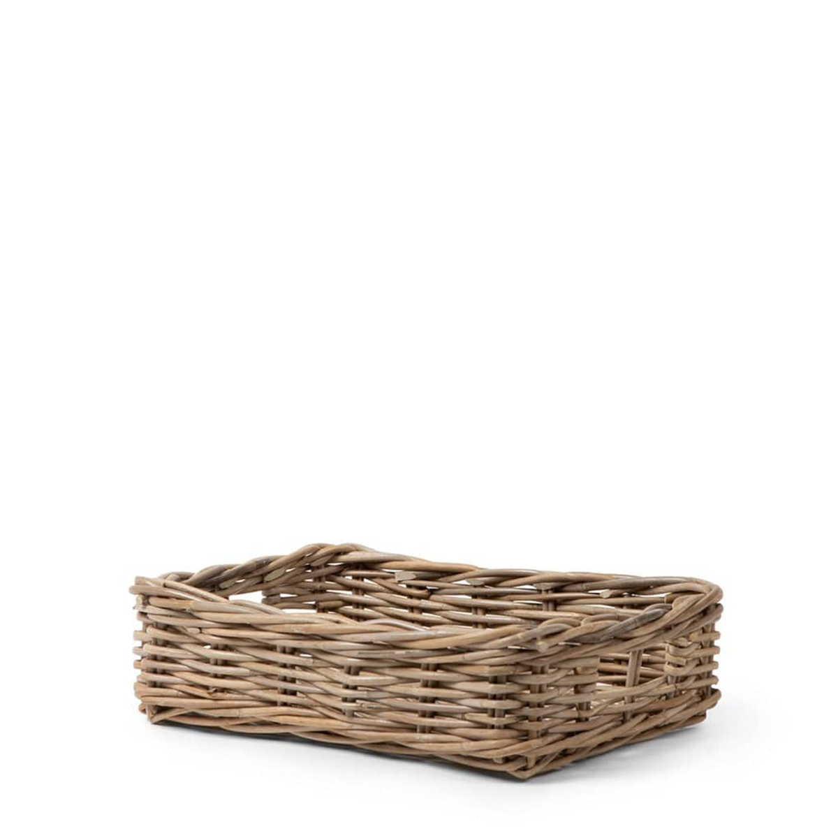 Rattan Rectangular Basket Tray