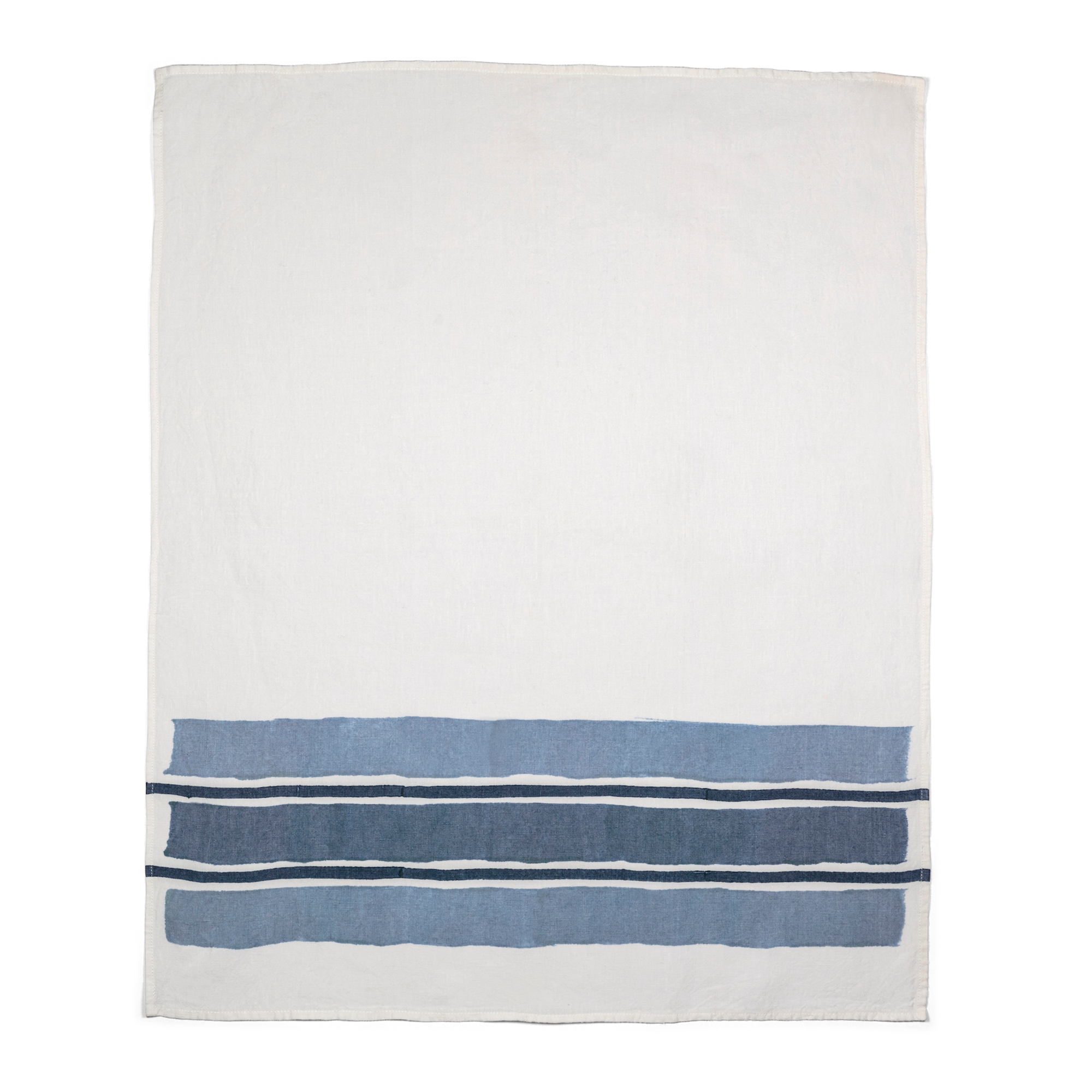 Rigato Tea Towel - Slate Grey + Slate Blue