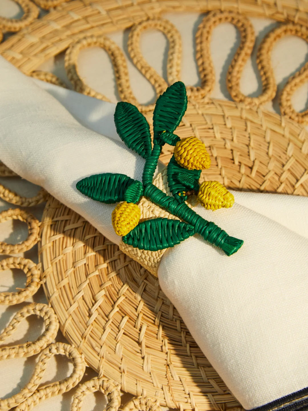 Napkin Ring - Lemon Branch