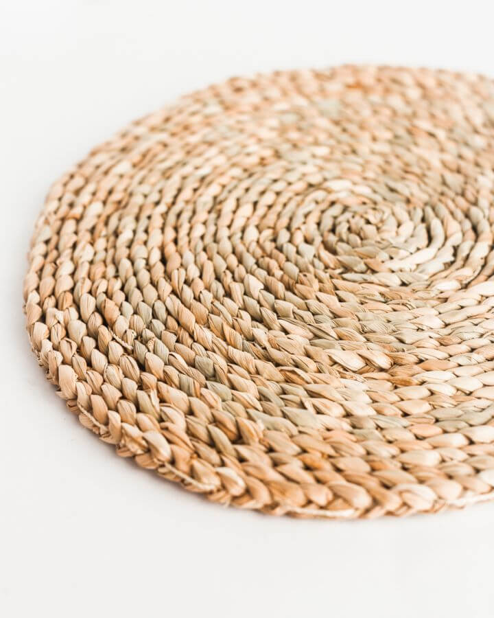 Water Hyacinth Charger