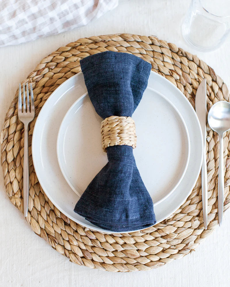 Water Hyacinth Napkin Rings