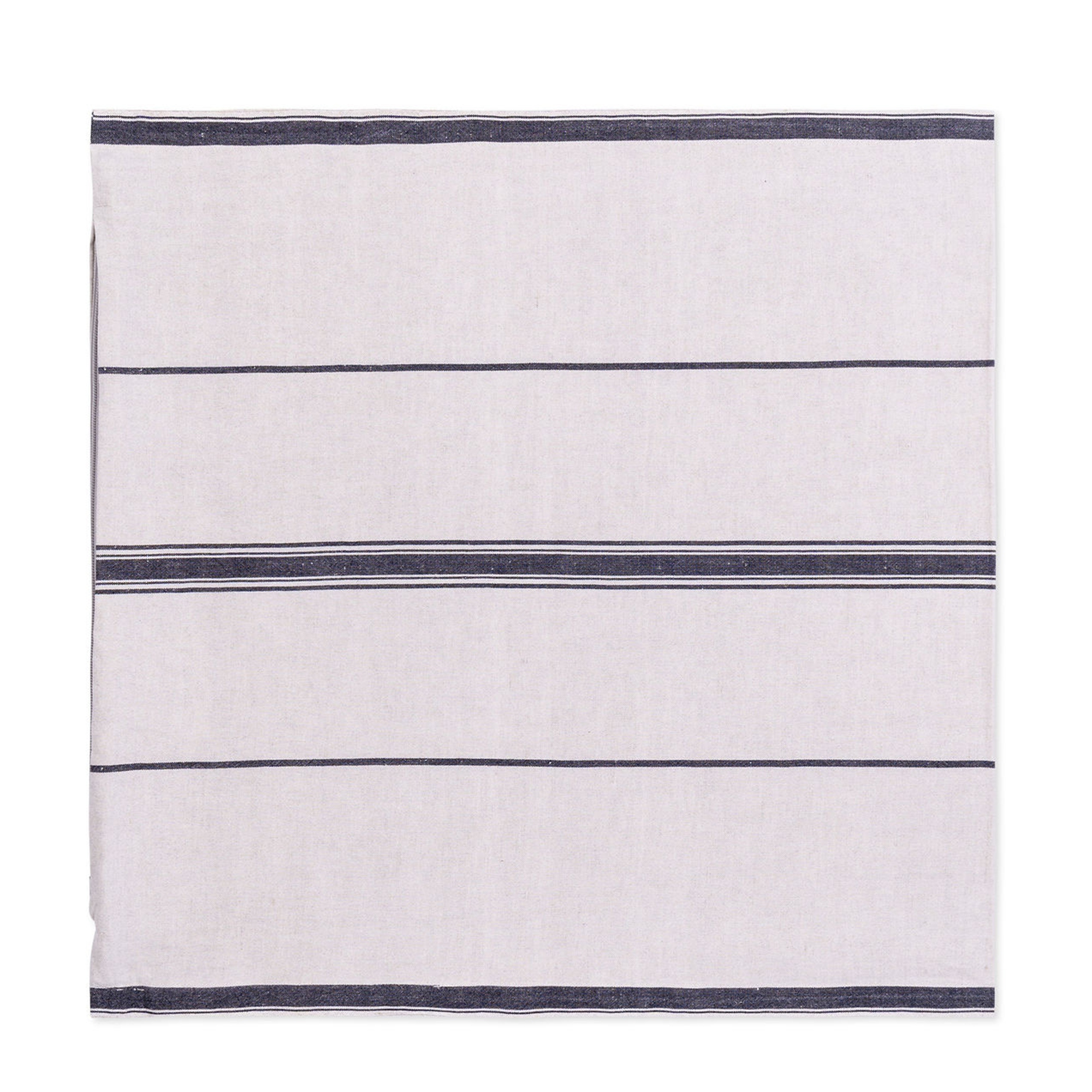 Lisburn Cotton + Linen Cushion Cover - French Navy