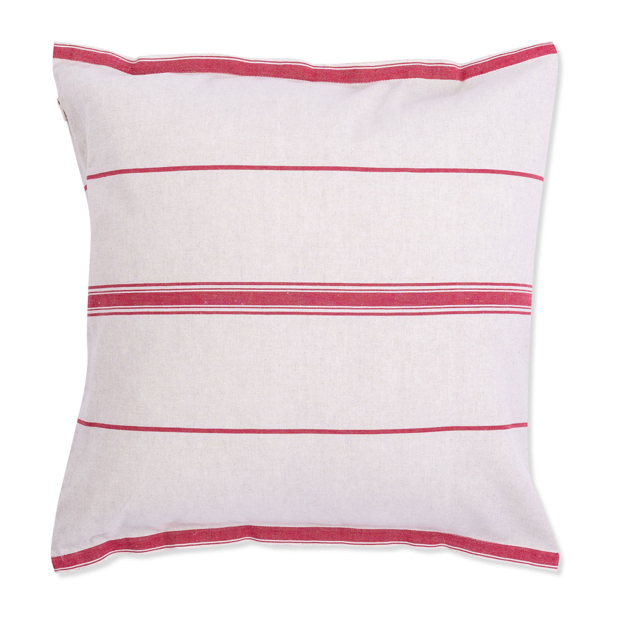 Lisburn Cotton + Linen Cushion Cover - Ribbon Red
