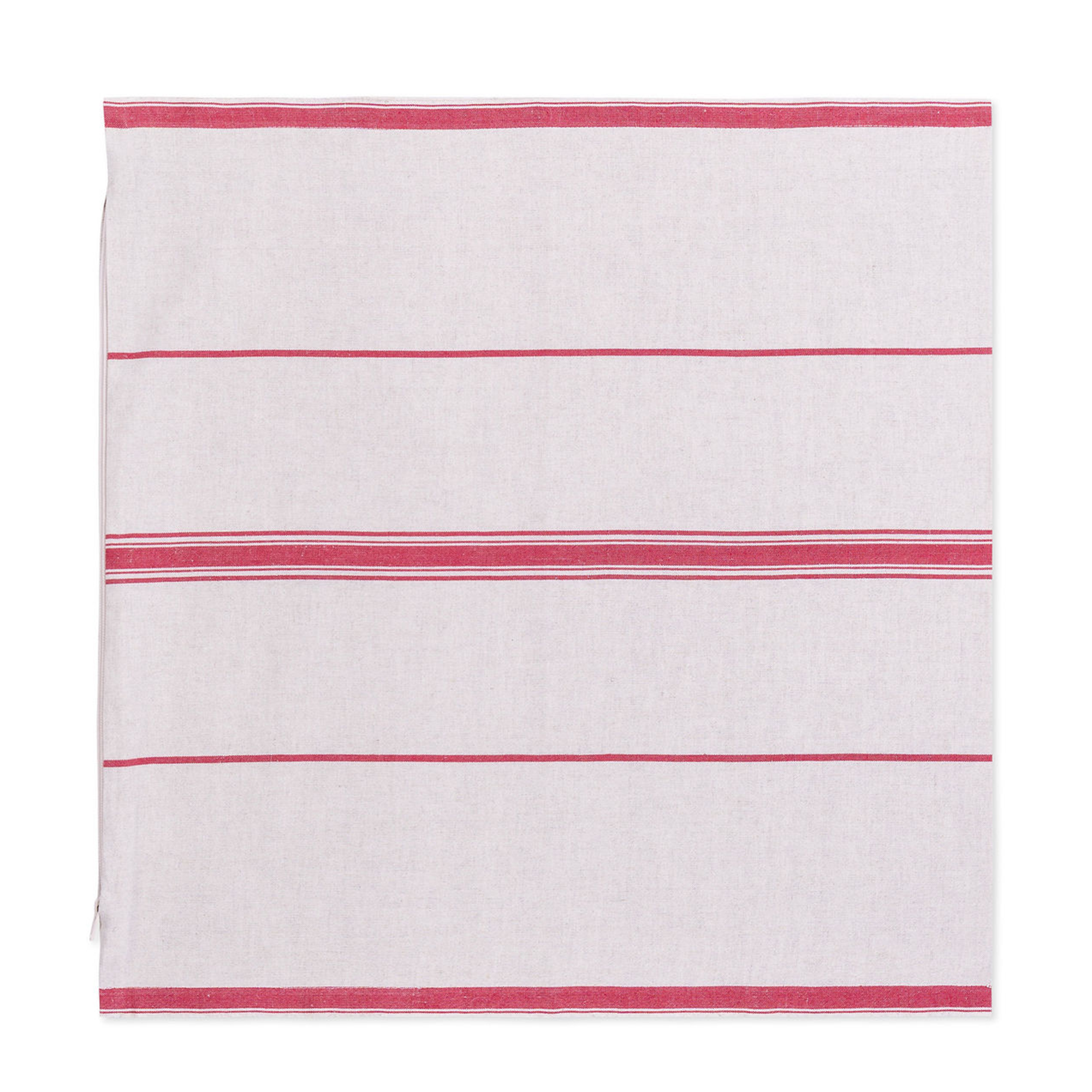 Lisburn Cotton + Linen Cushion Cover - Ribbon Red