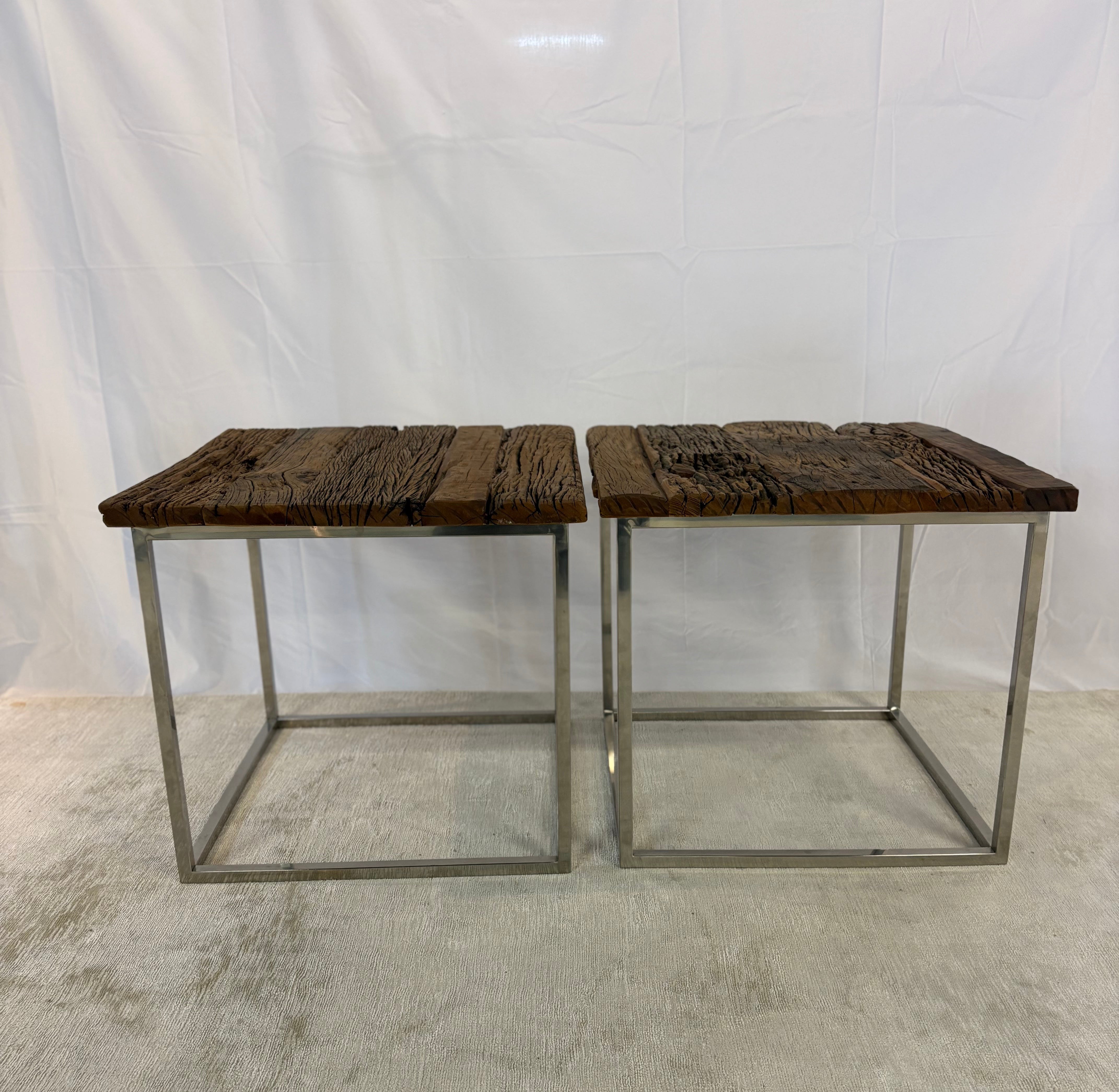 Andrew Martin Pepita End Table - Set of 2