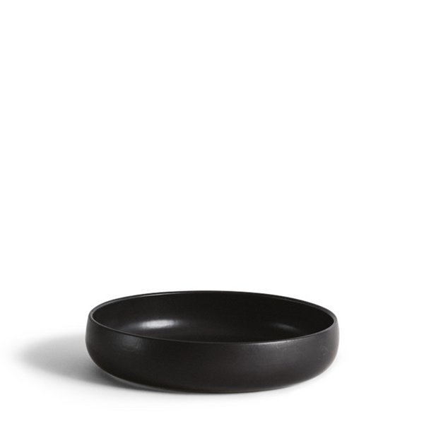 Stoneware Pasta Bowl Edan - Black