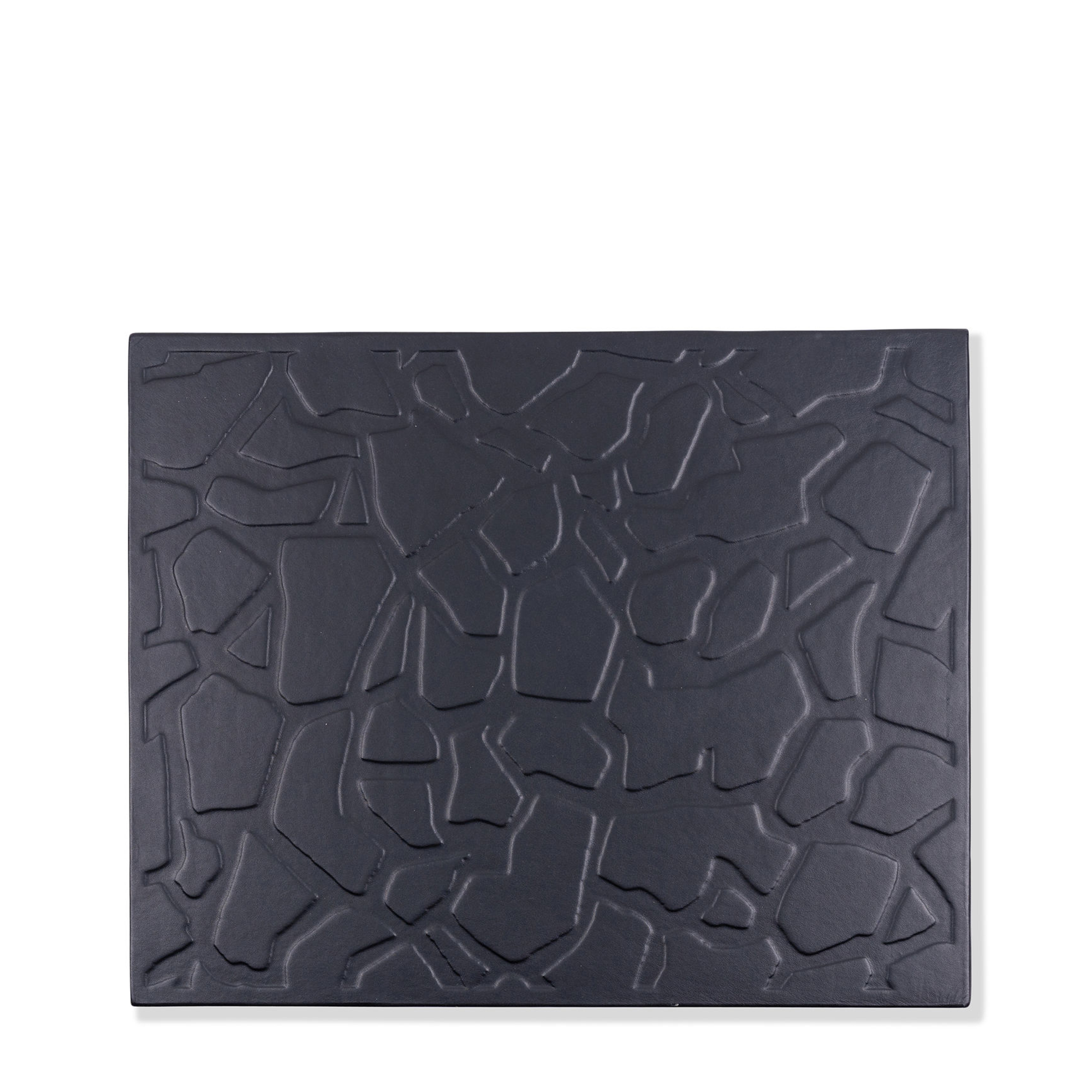 Safari Leather Backgammon Set - Black Nappa