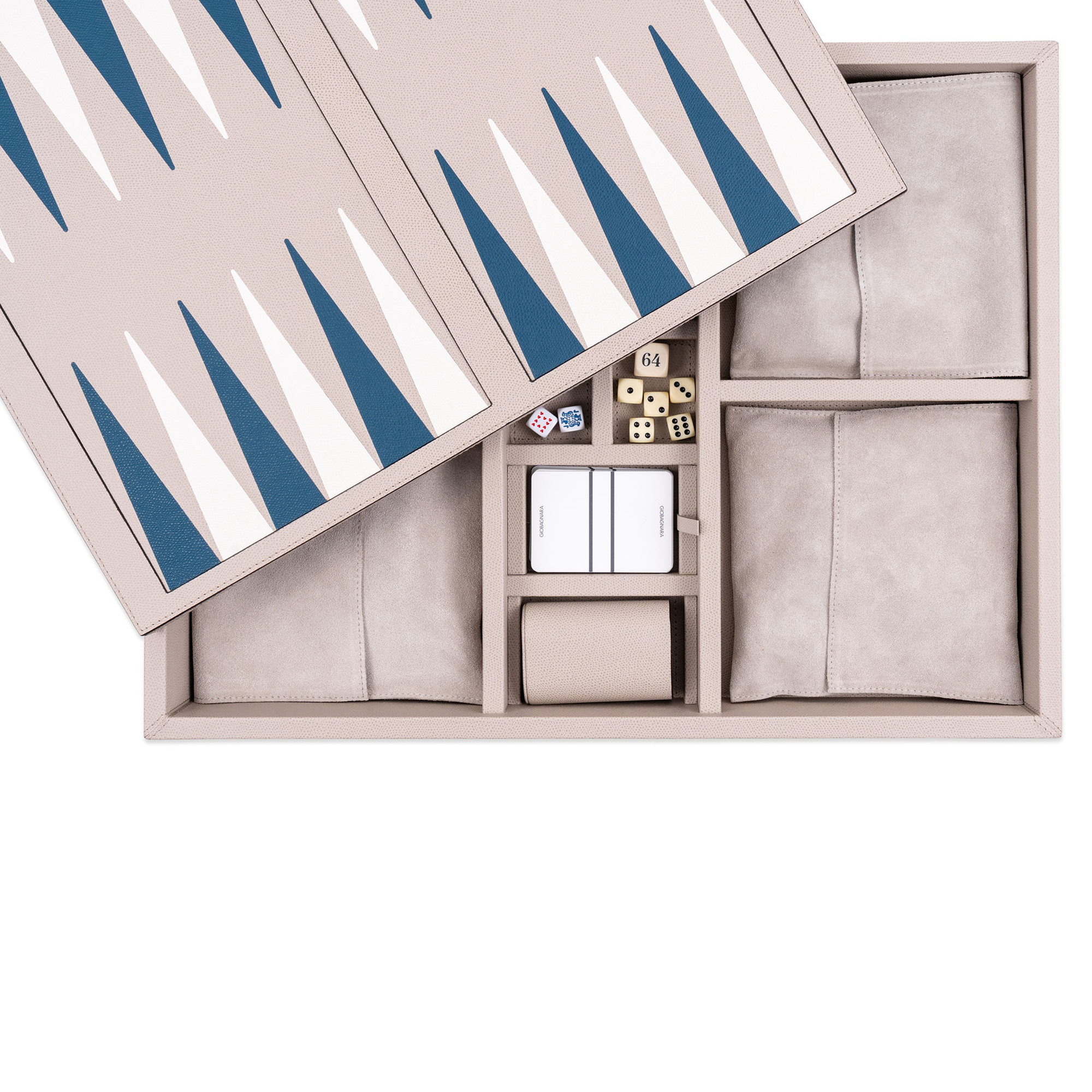 Leather Game Compendium Box - Stone Boar