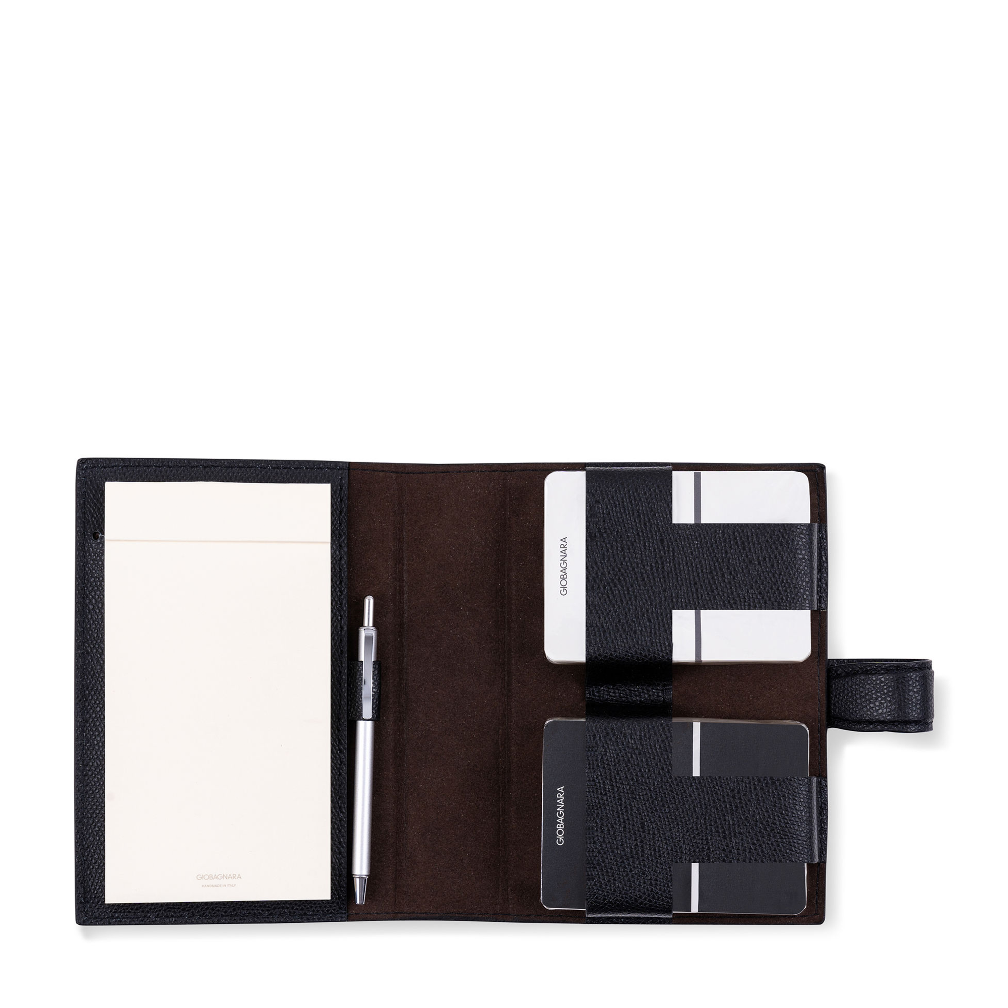 Jolly Leather Playing Card Holder - Black Boar