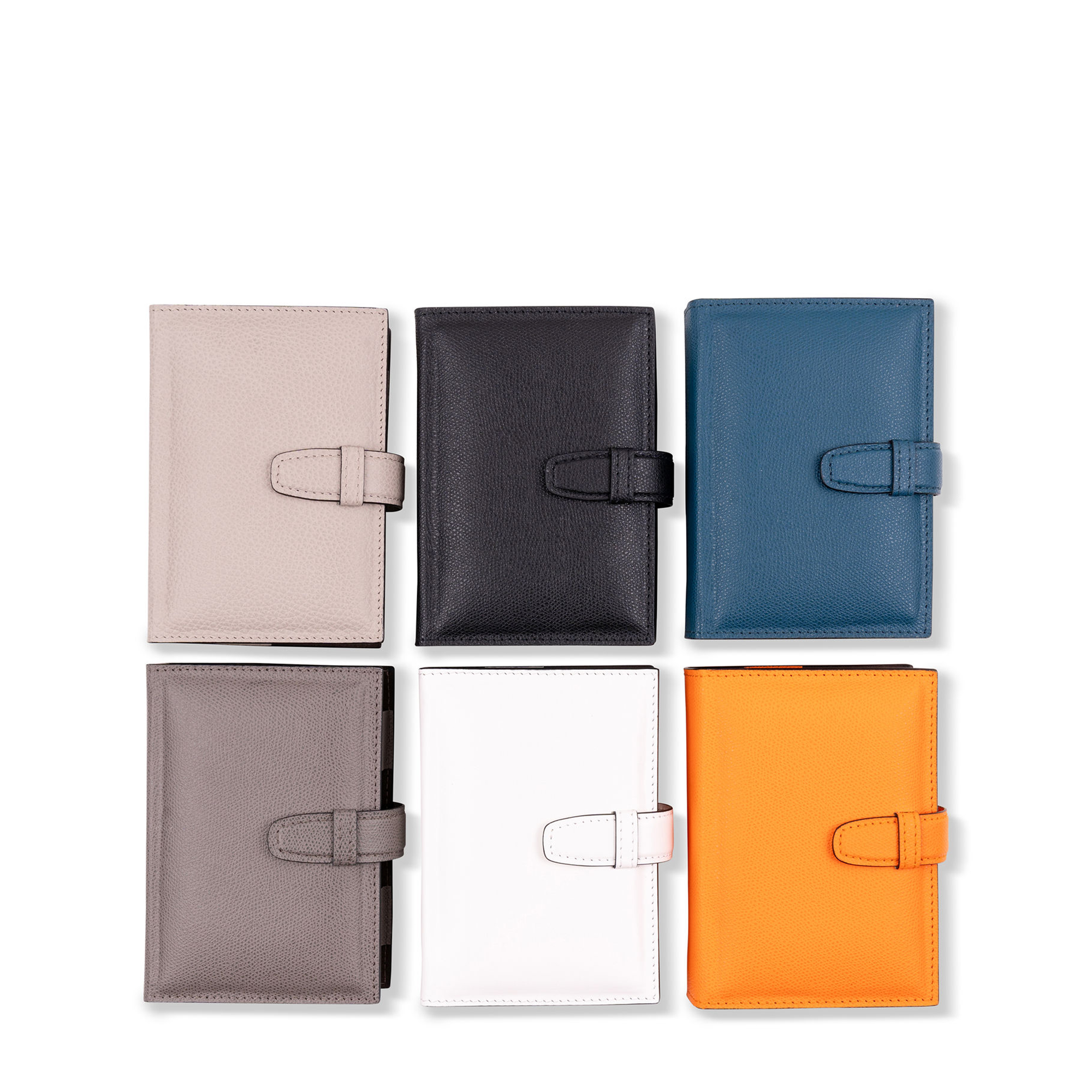 Jolly Leather Playing Card Holder - White Nappa
