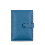 Jolly Leather Playing Card Holder - Petrol Blue Golf