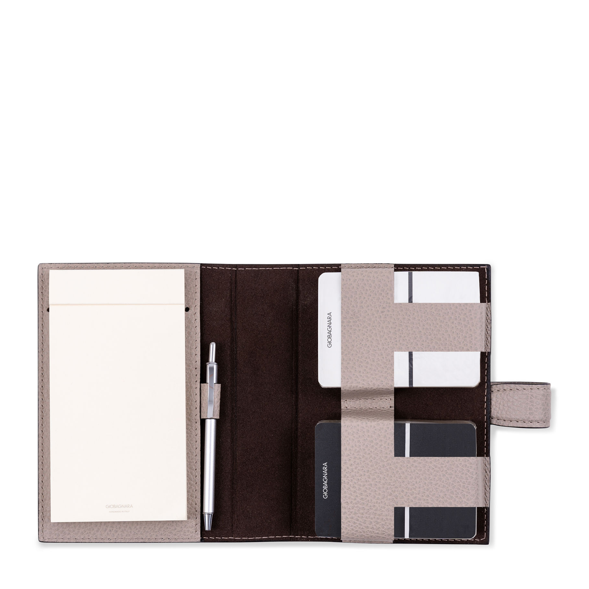 Jolly Leather Playing Card Holder - Stone Boar