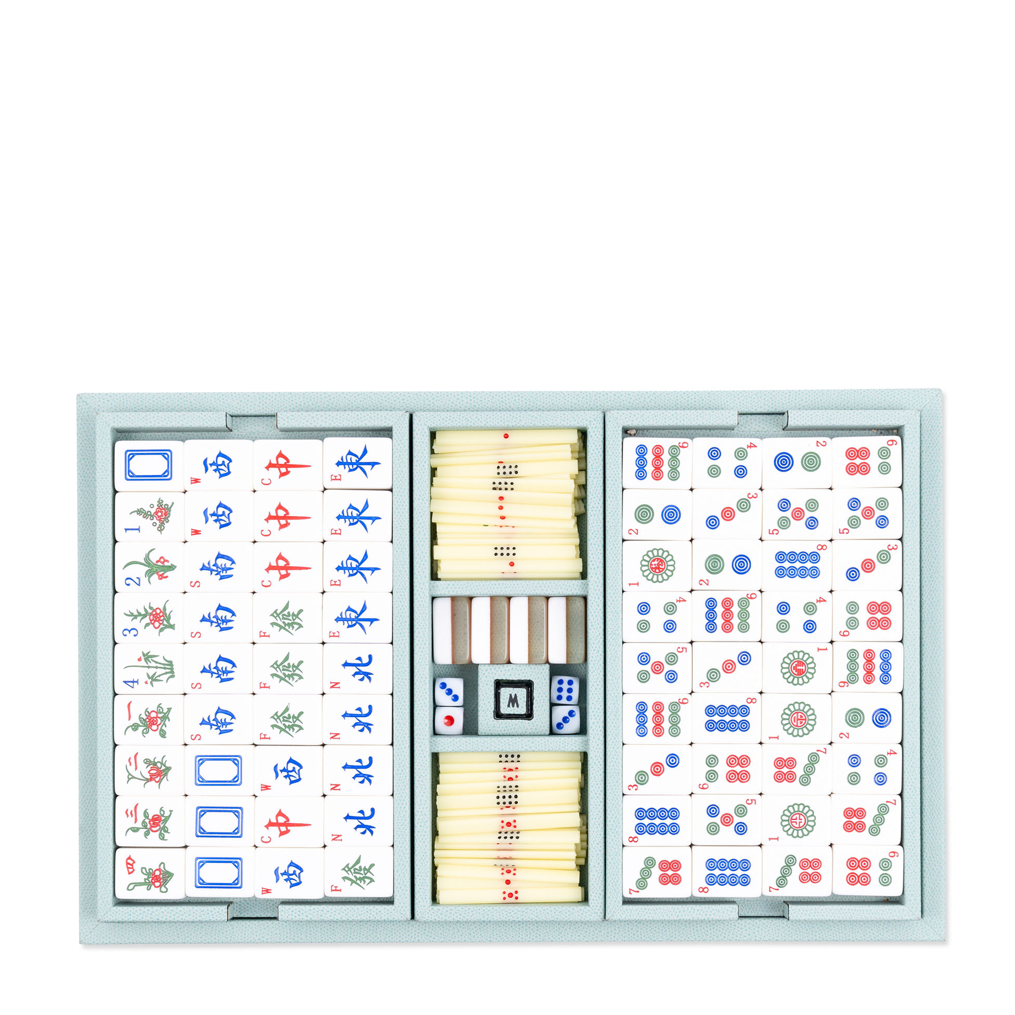 Mahjong Game Set - Boar Mint