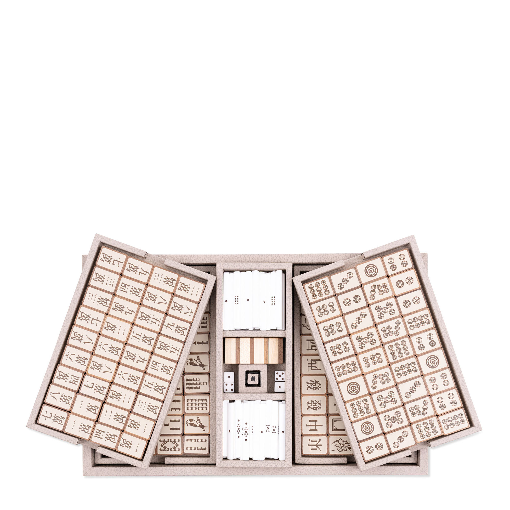 Mahjong Game Set - Stone Boar