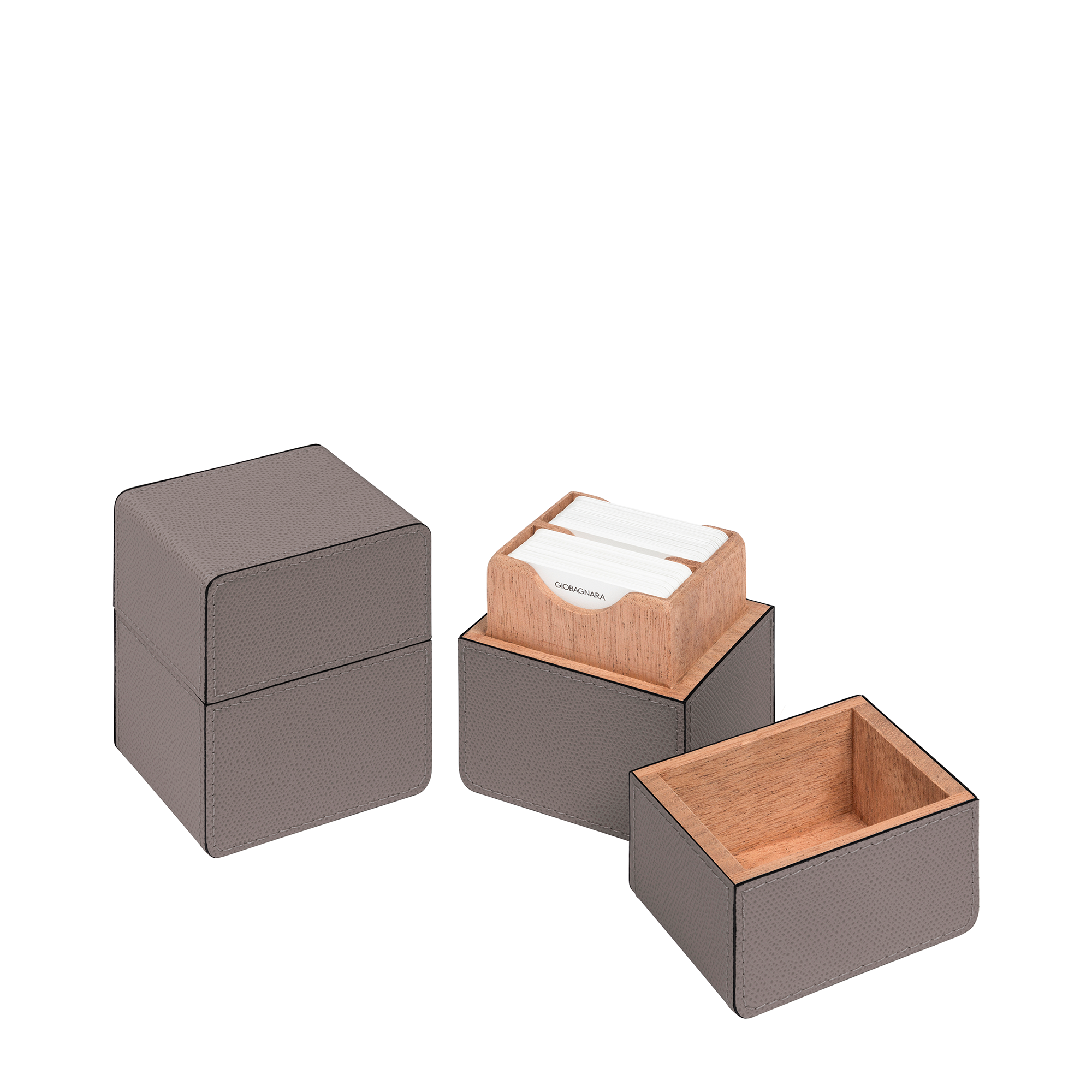 Naples Leather Playing Card Holder - Mud Boar