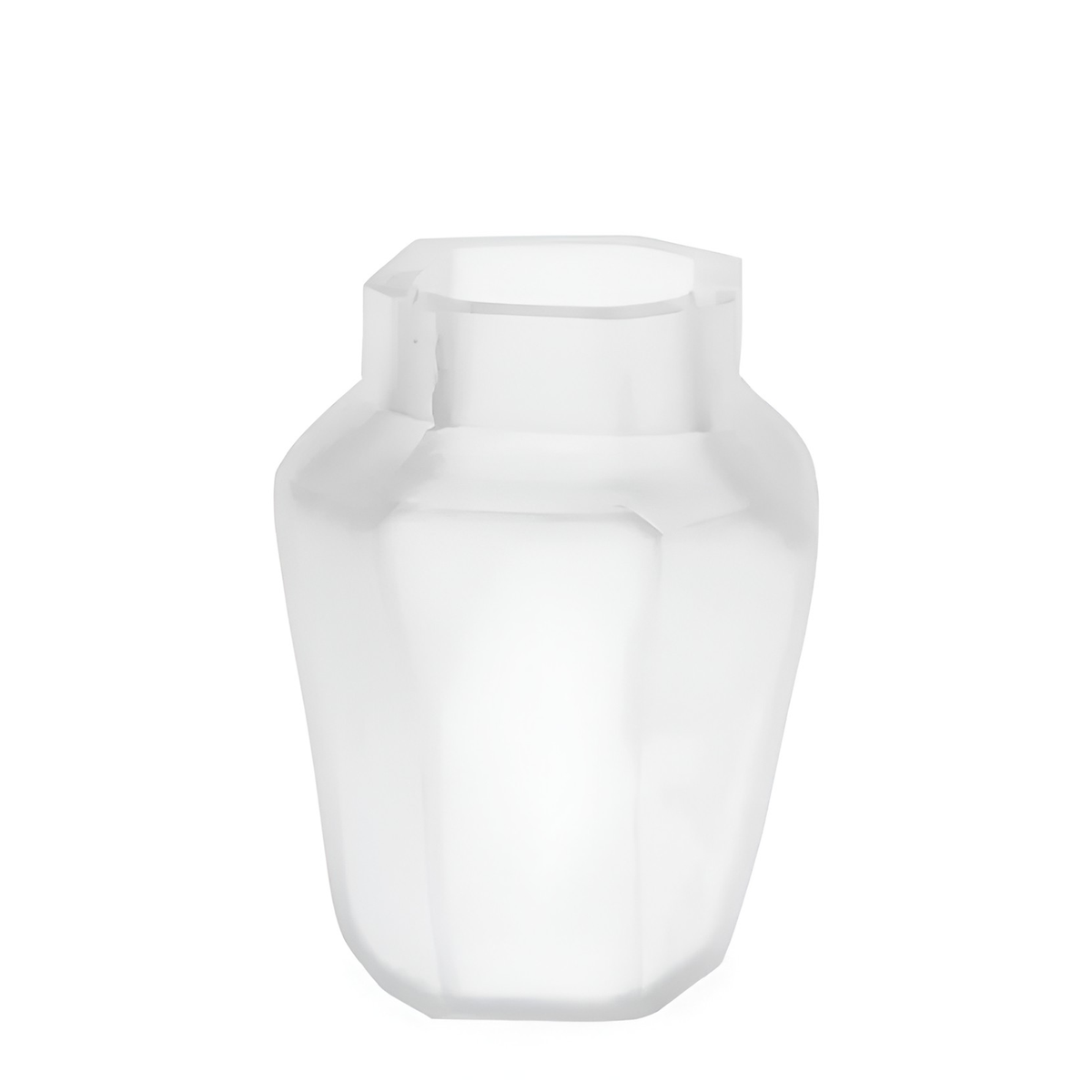 Soho Vase - Murano Glass Clear Tall