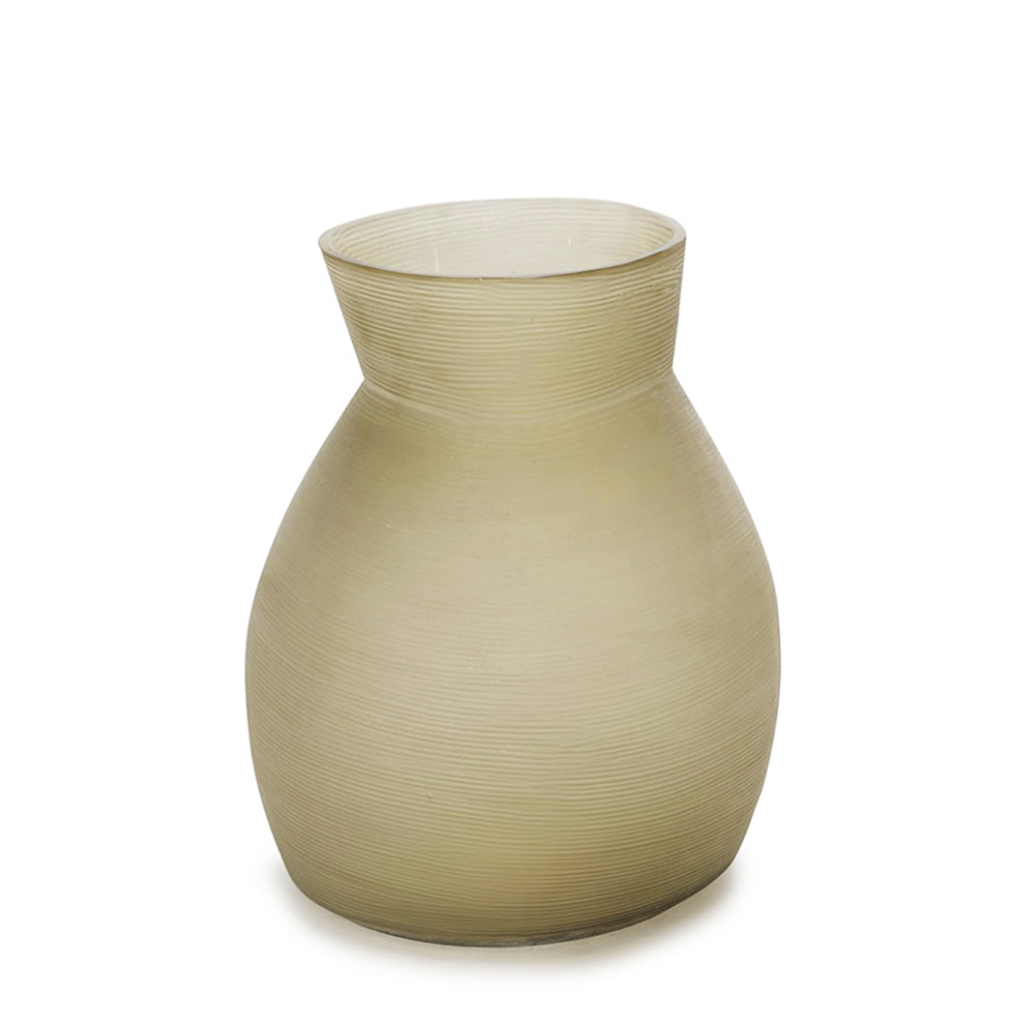 Okinawa Vase Medium - Smoke Grey