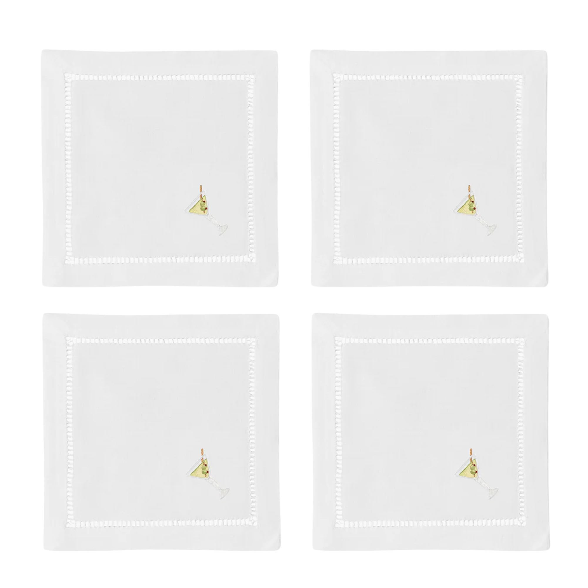 Dirty Martini Cocktail Napkins