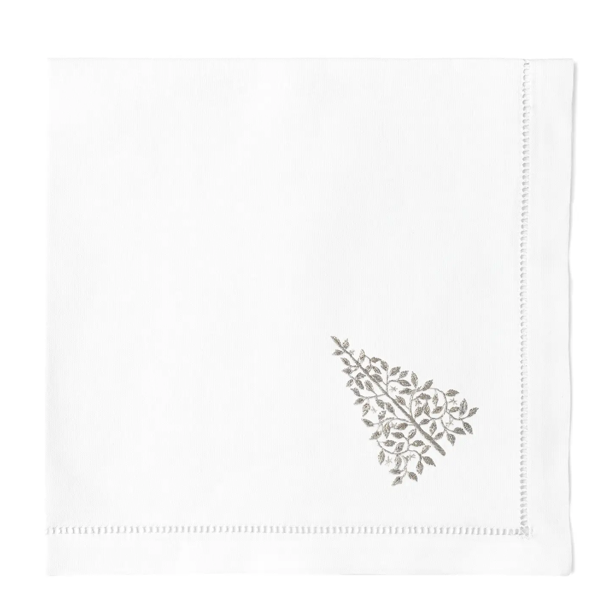 Mod Tree Napkin - Silver