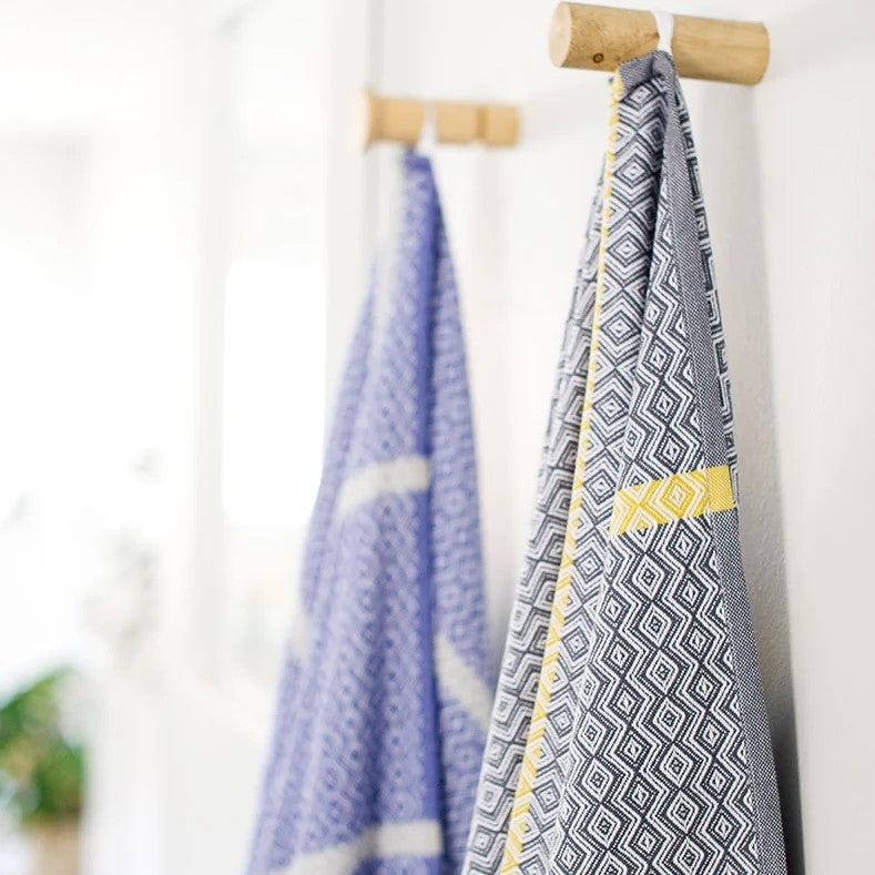 Itawuli Cotton Hand Towel - Cango Grey