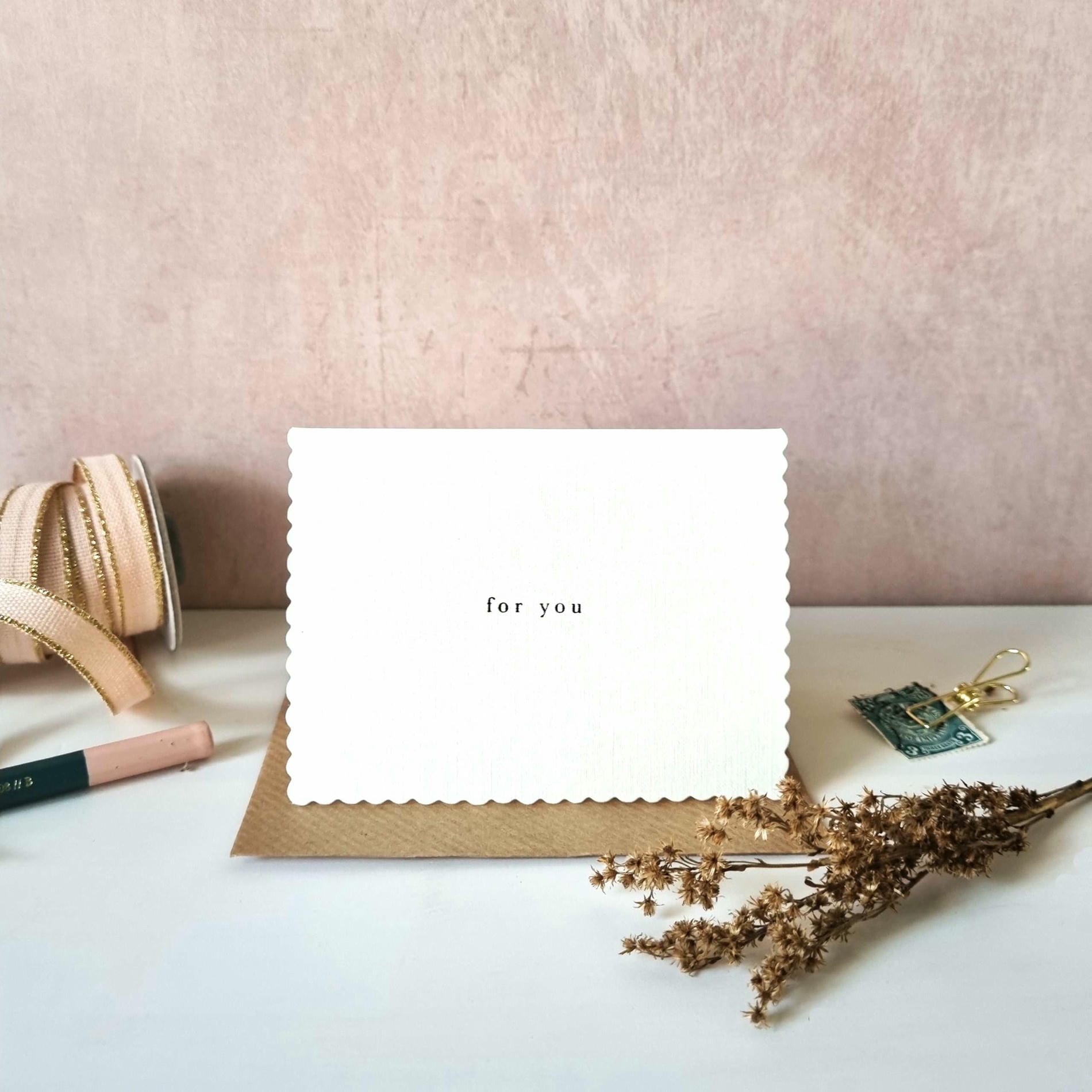 For You Mignon Card