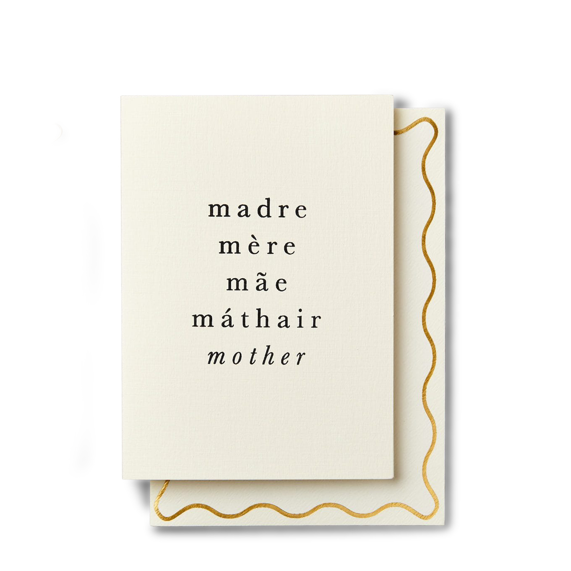 Madre Mother's Day Card