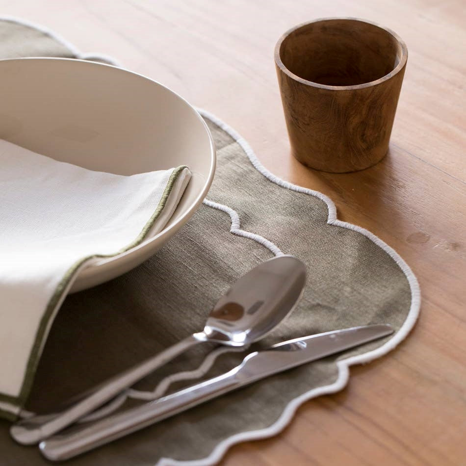Placemat - Mustard Stain Linen