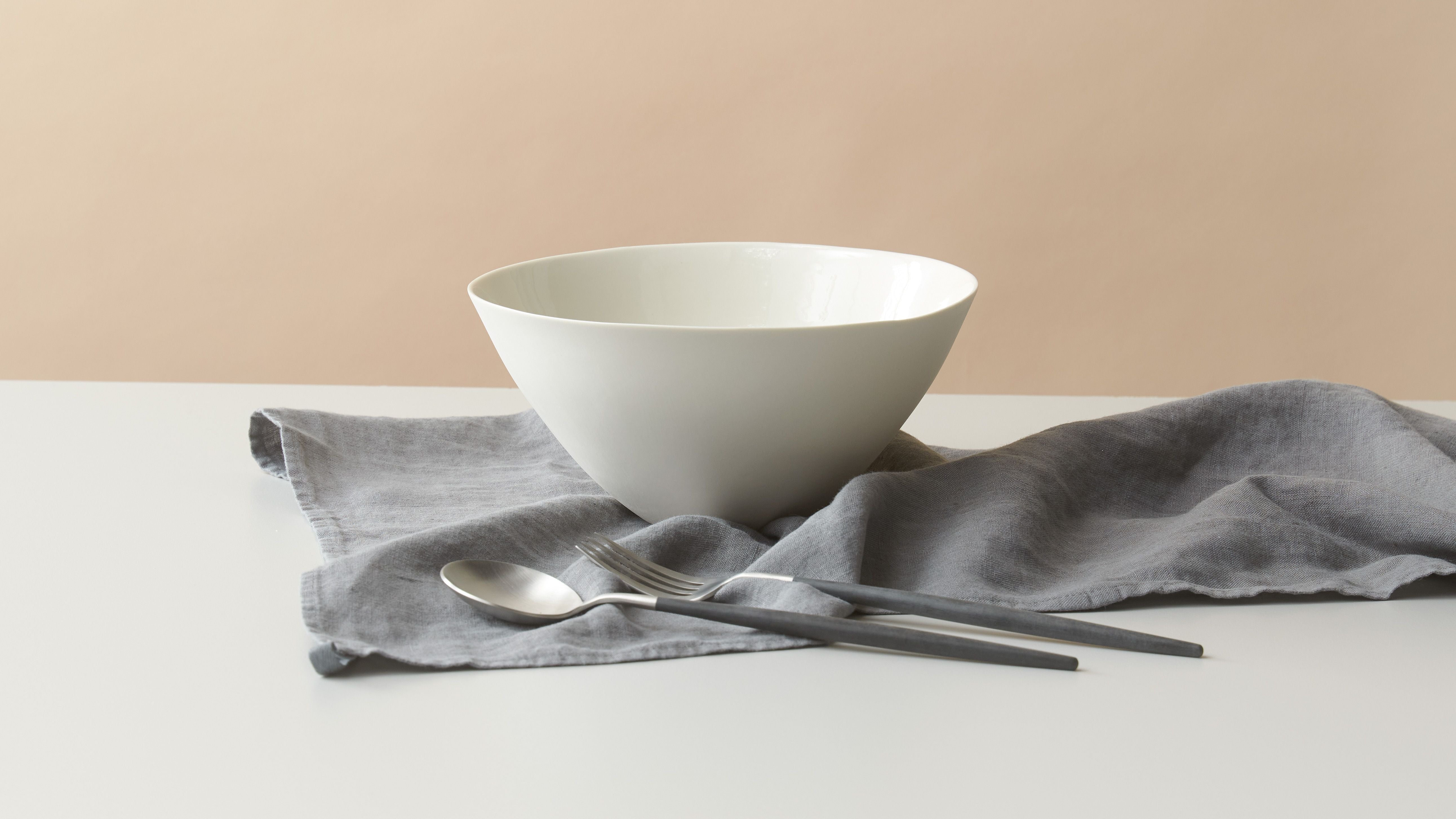 Flared Bowl Extra Large - Milk