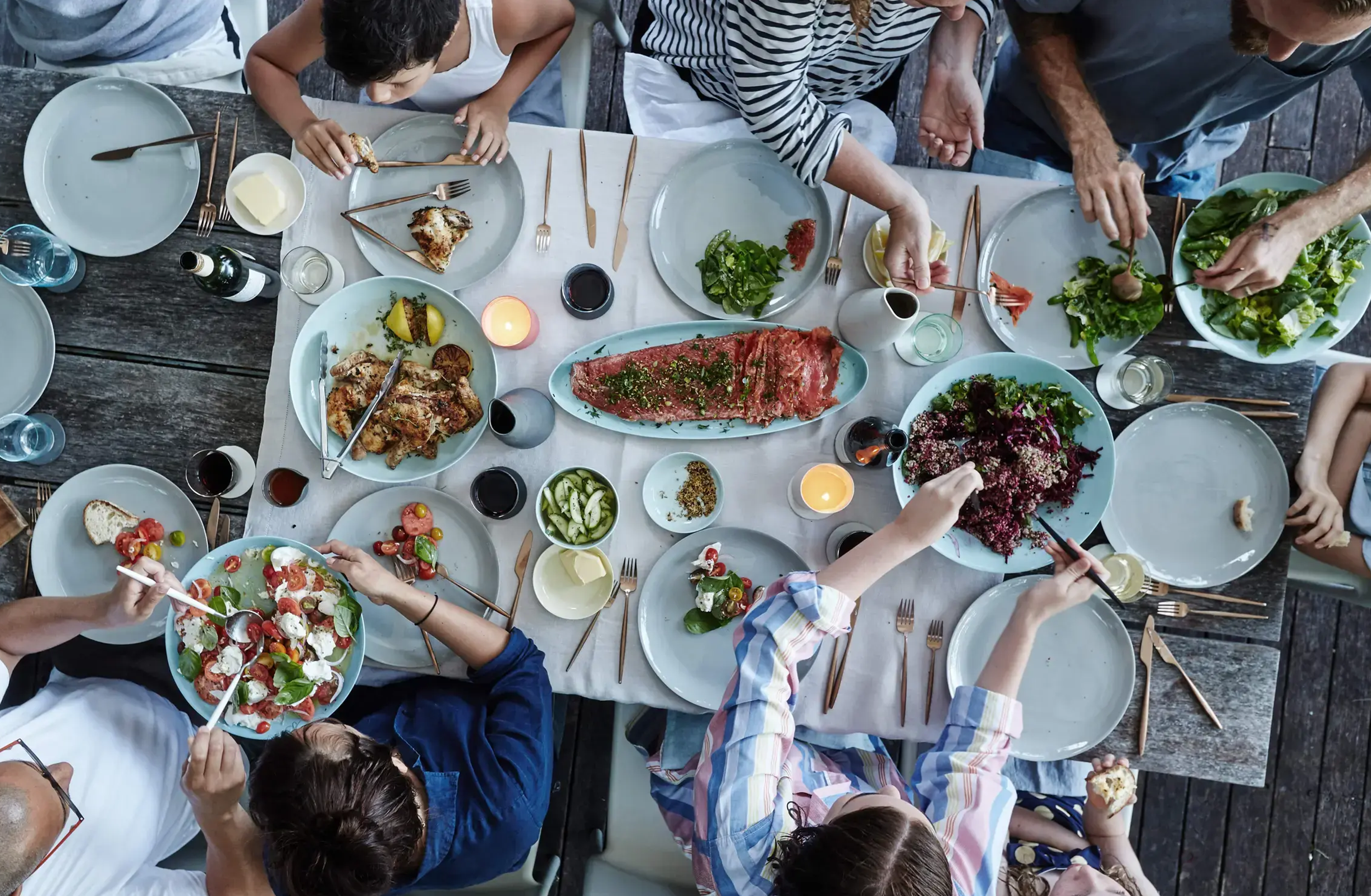 Pebble Bowl Cereal - Blue