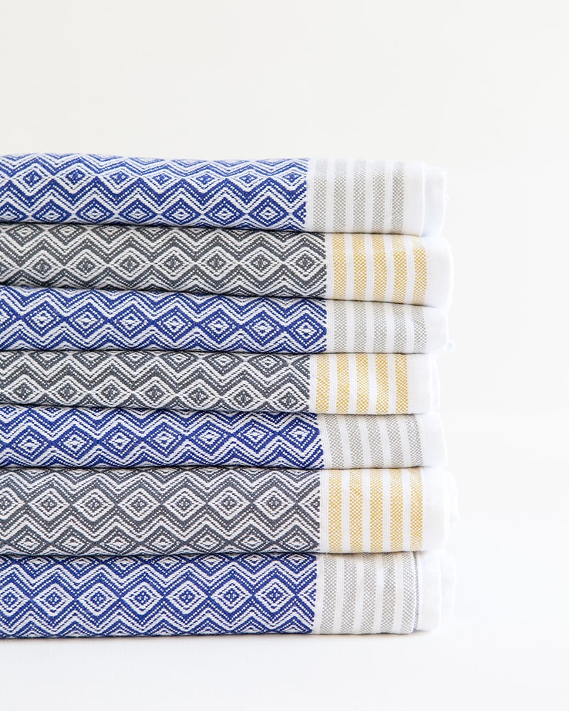 Itawuli Bath Sheet Cotton - Blue Moon