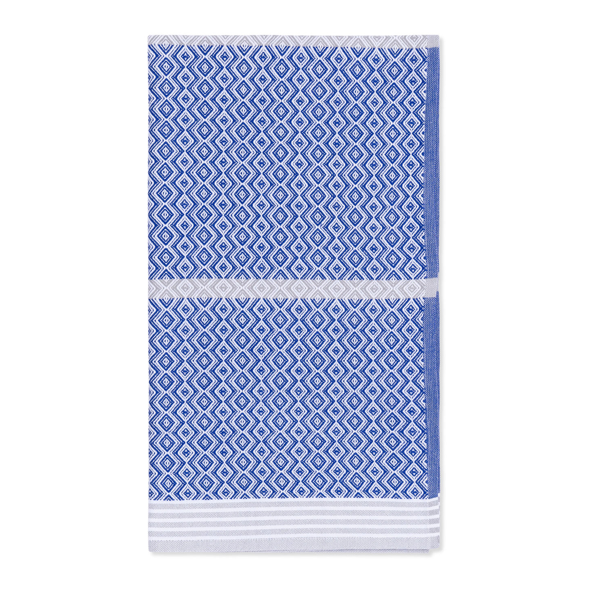 Itawuli Cotton Hand Towel - Blue Moon